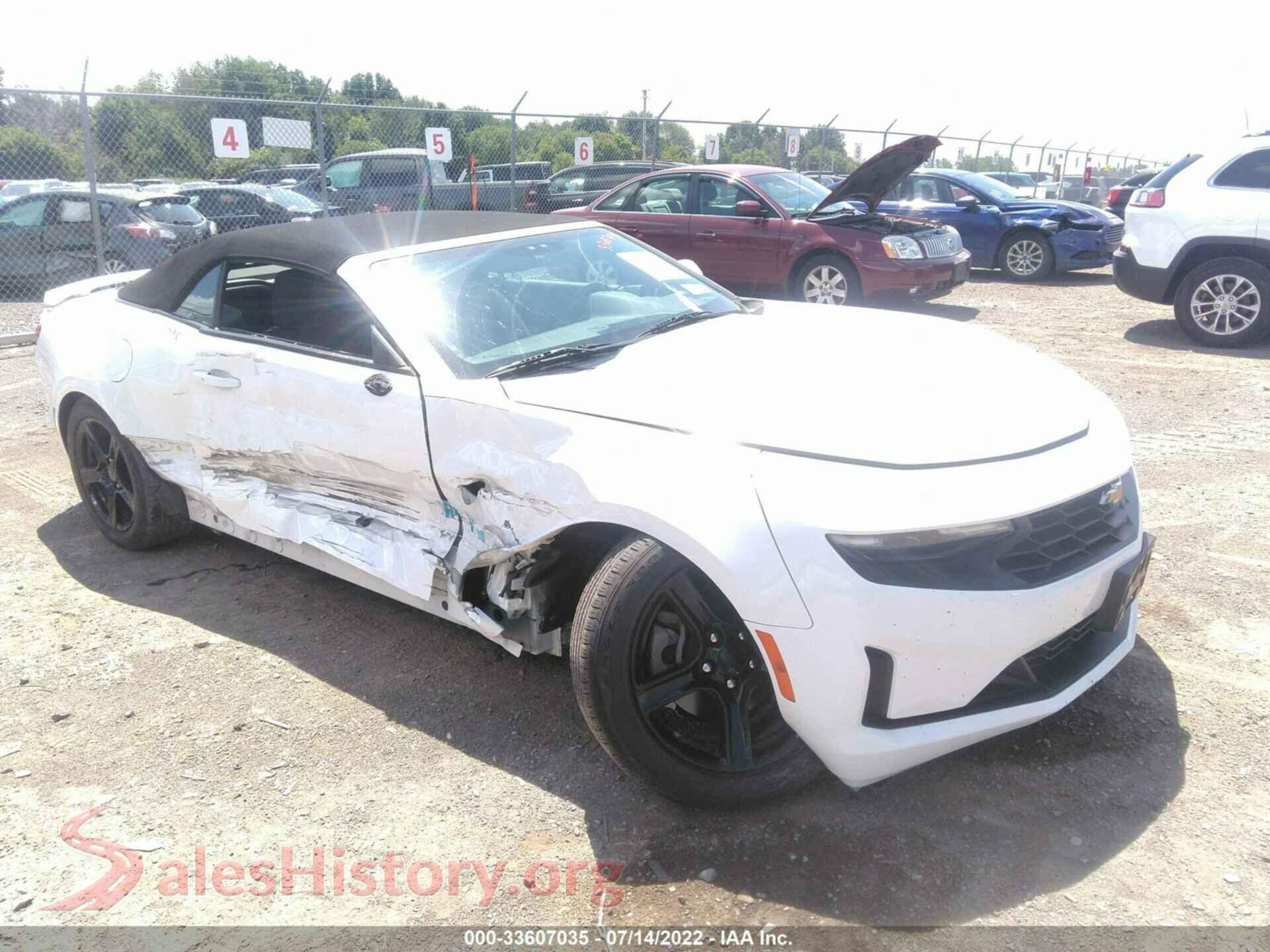 1G1FB3DX1K0125792 2019 CHEVROLET CAMARO