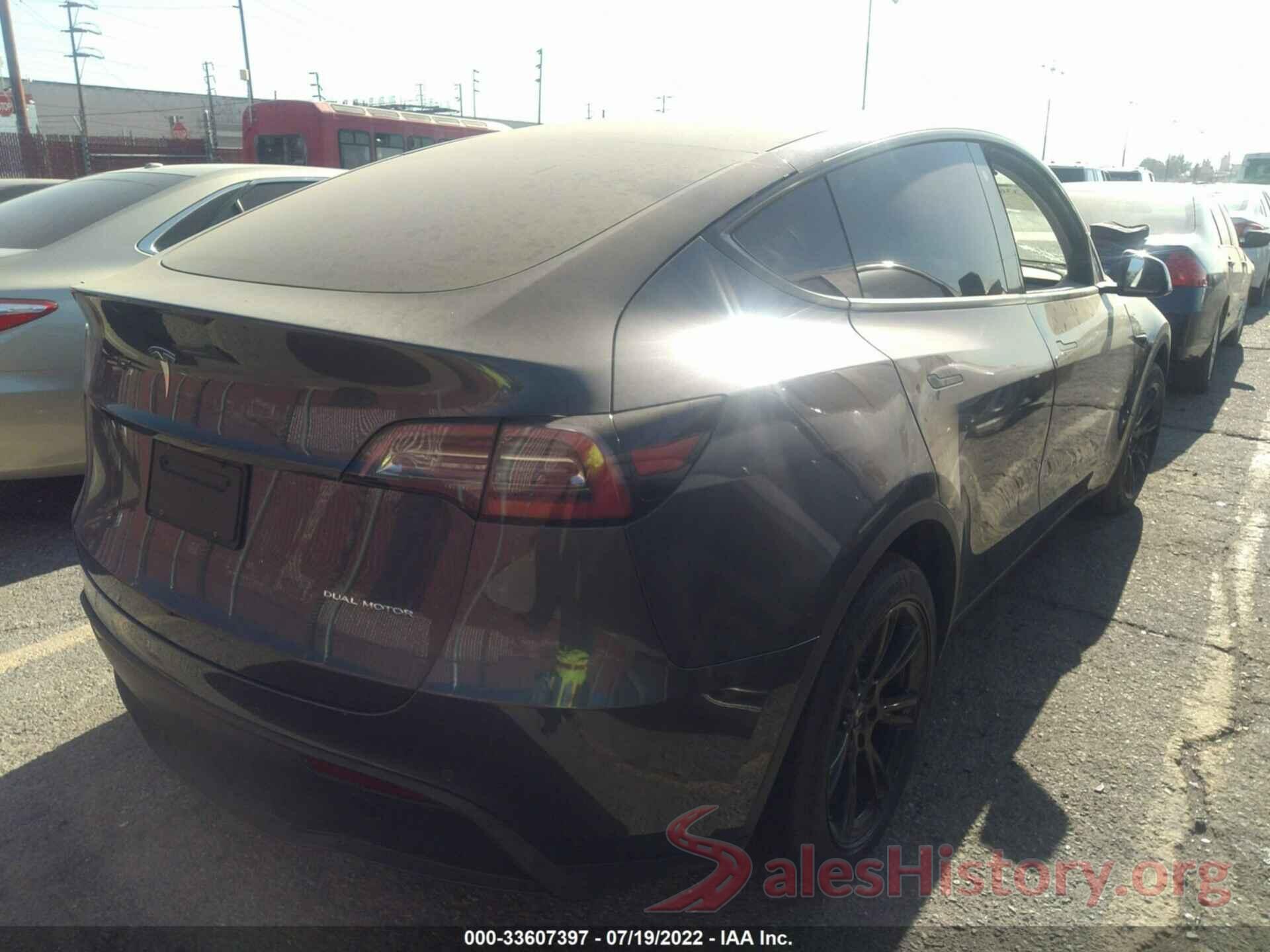 5YJYGDEEXLF006629 2020 TESLA MODEL Y