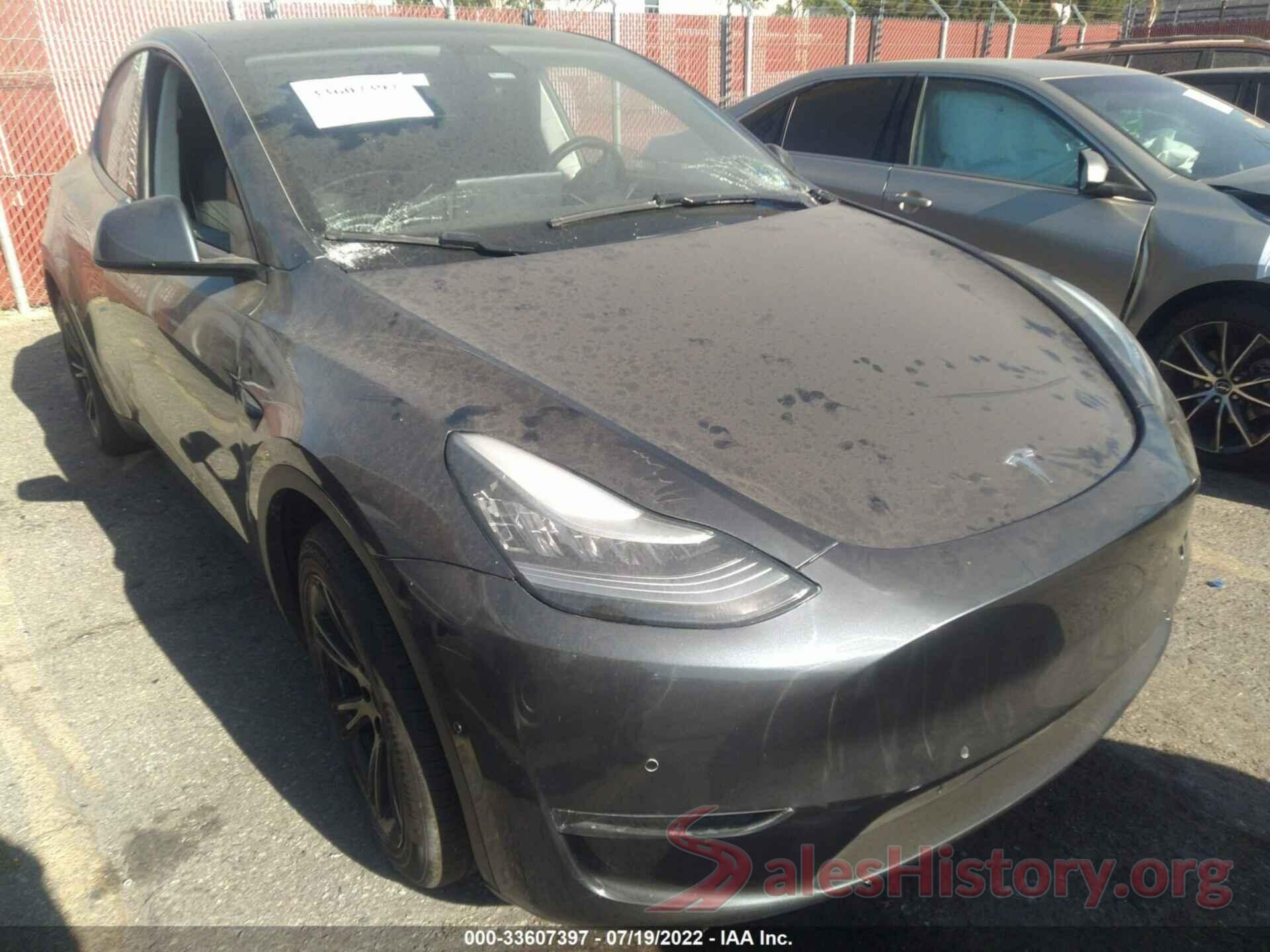 5YJYGDEEXLF006629 2020 TESLA MODEL Y