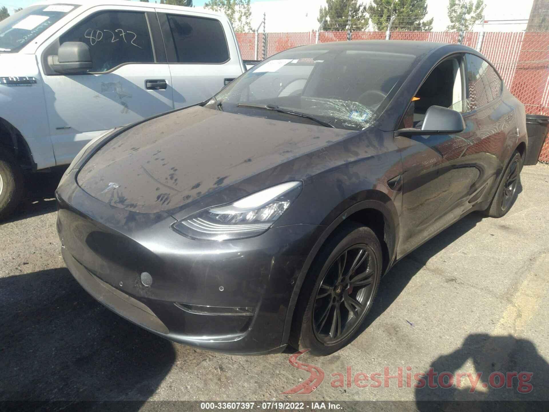 5YJYGDEEXLF006629 2020 TESLA MODEL Y