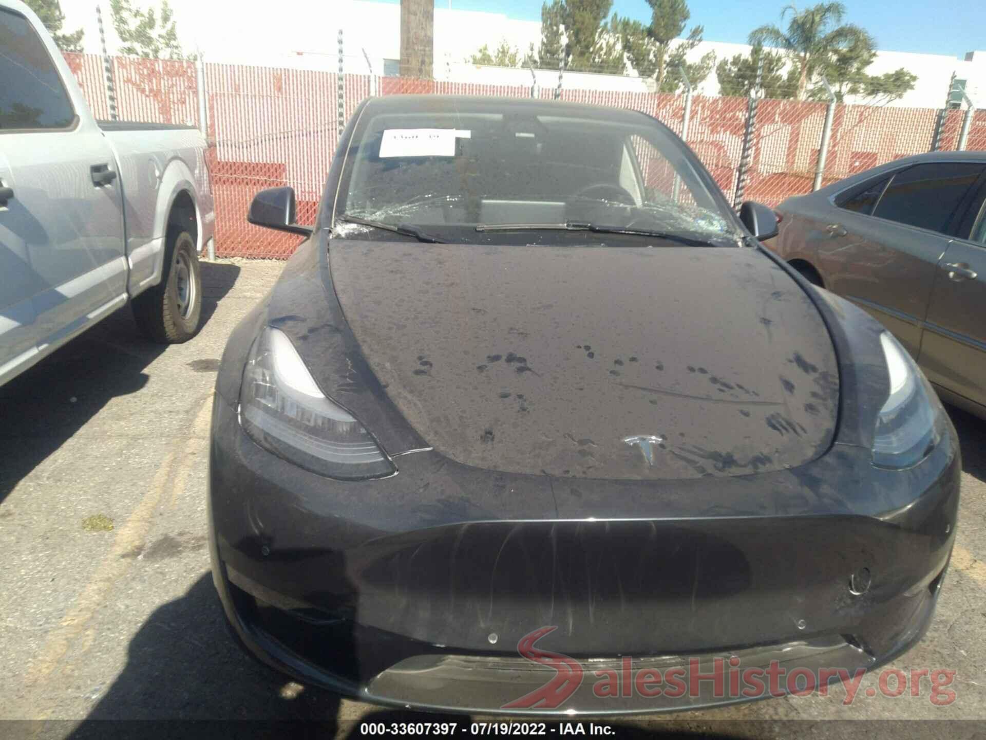 5YJYGDEEXLF006629 2020 TESLA MODEL Y