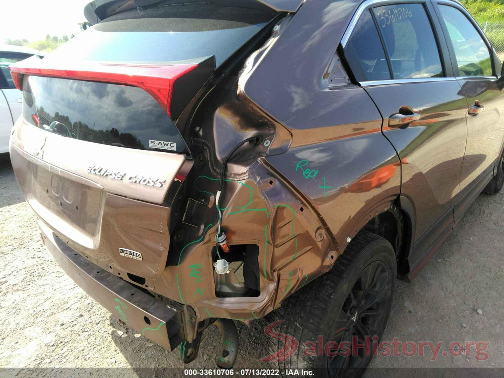 JA4AT4AA0JZ068994 2018 MITSUBISHI ECLIPSE CROSS