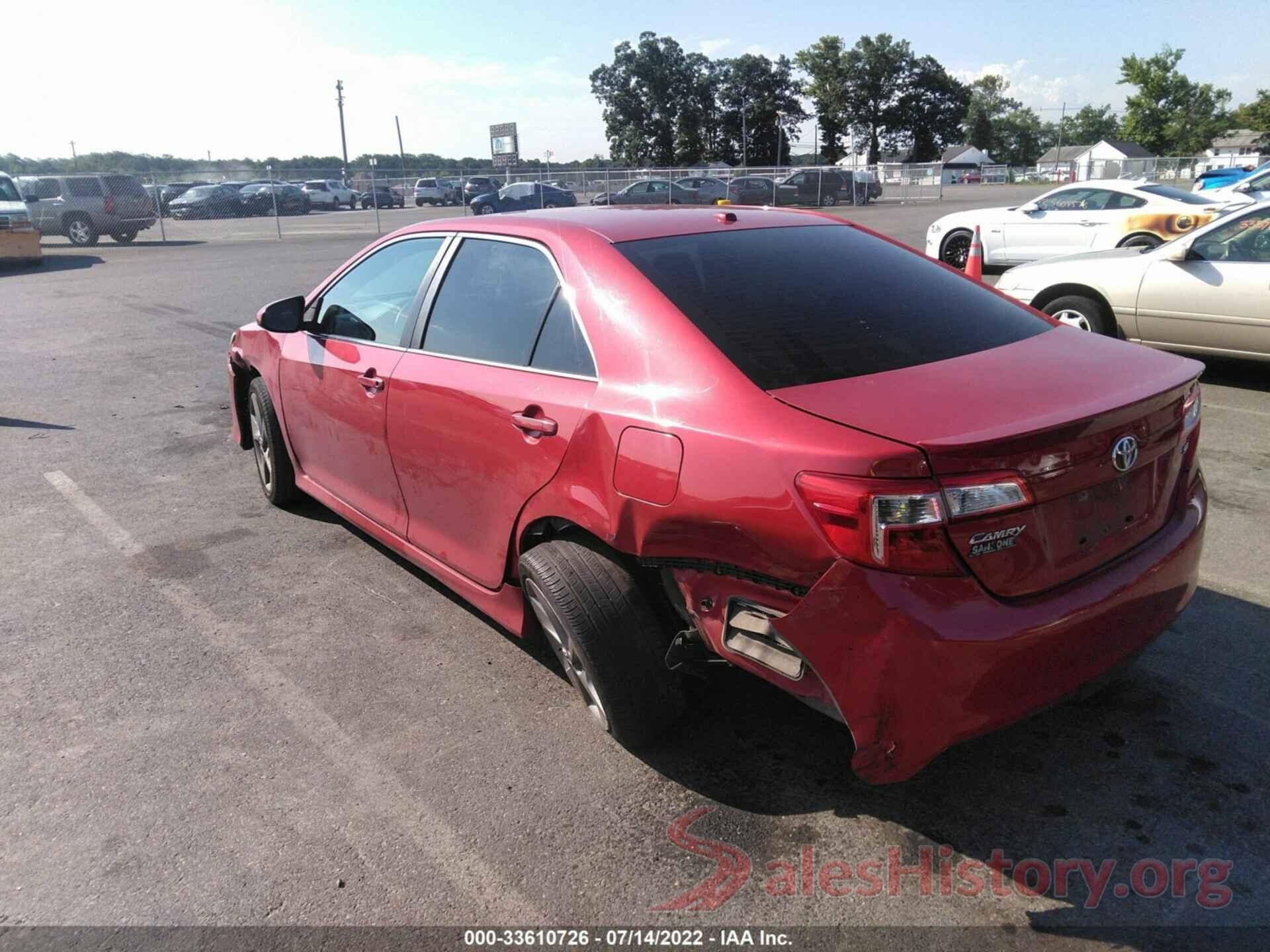 4T1BF1FK7CU637269 2012 TOYOTA CAMRY