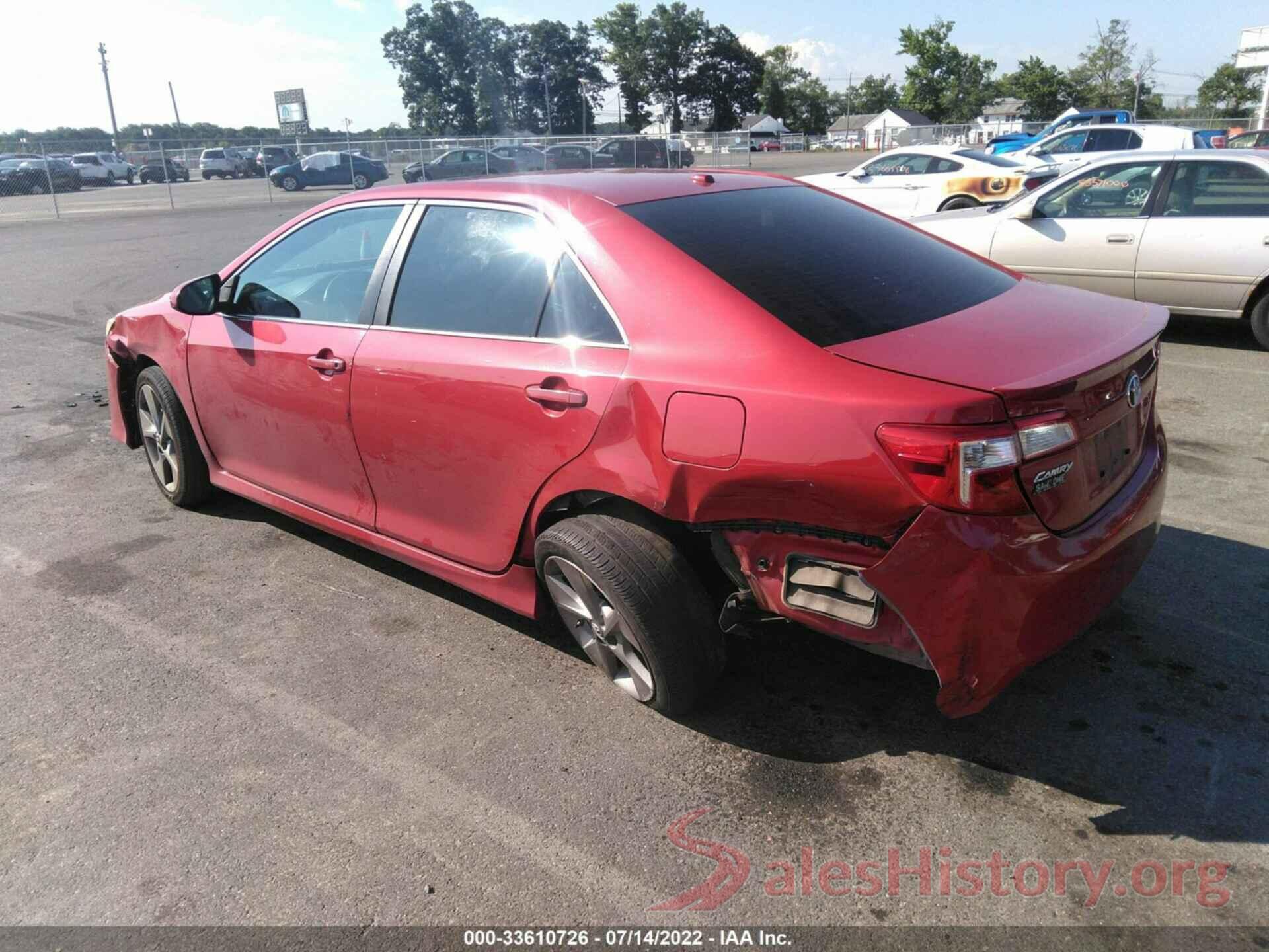 4T1BF1FK7CU637269 2012 TOYOTA CAMRY