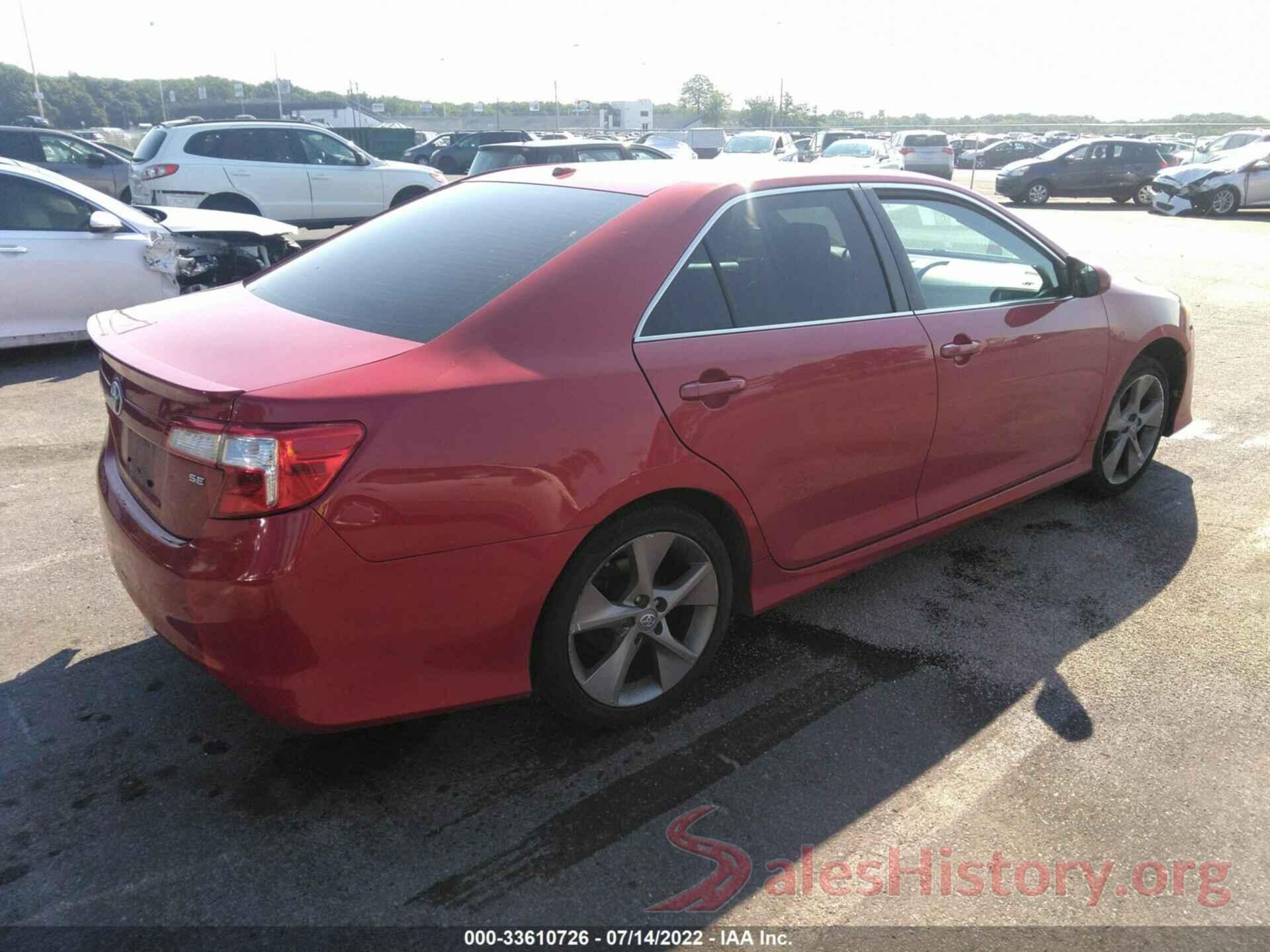 4T1BF1FK7CU637269 2012 TOYOTA CAMRY