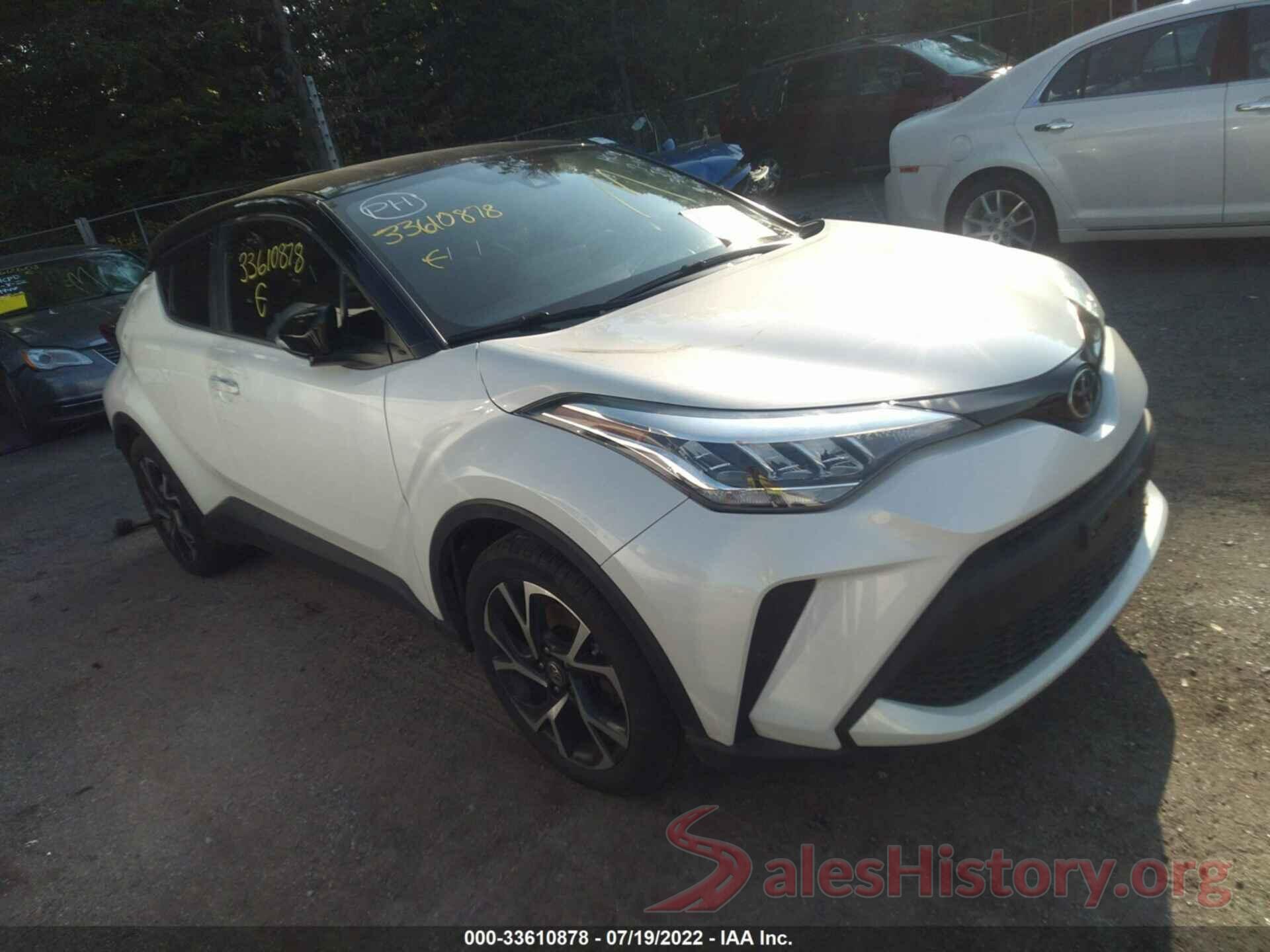 NMTKHMBX2LR103732 2020 TOYOTA C-HR