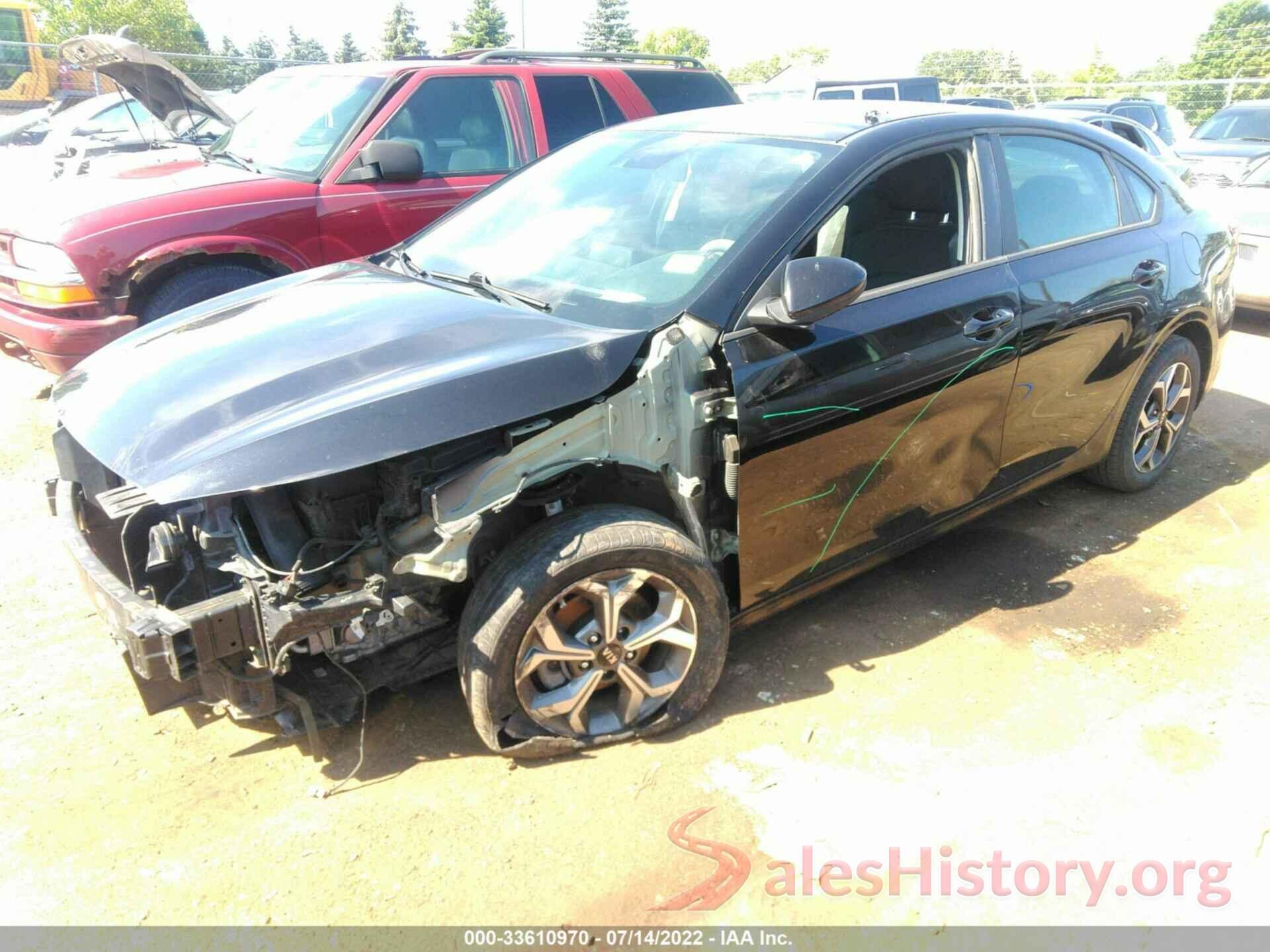 3KPF24AD3KE055680 2019 KIA FORTE