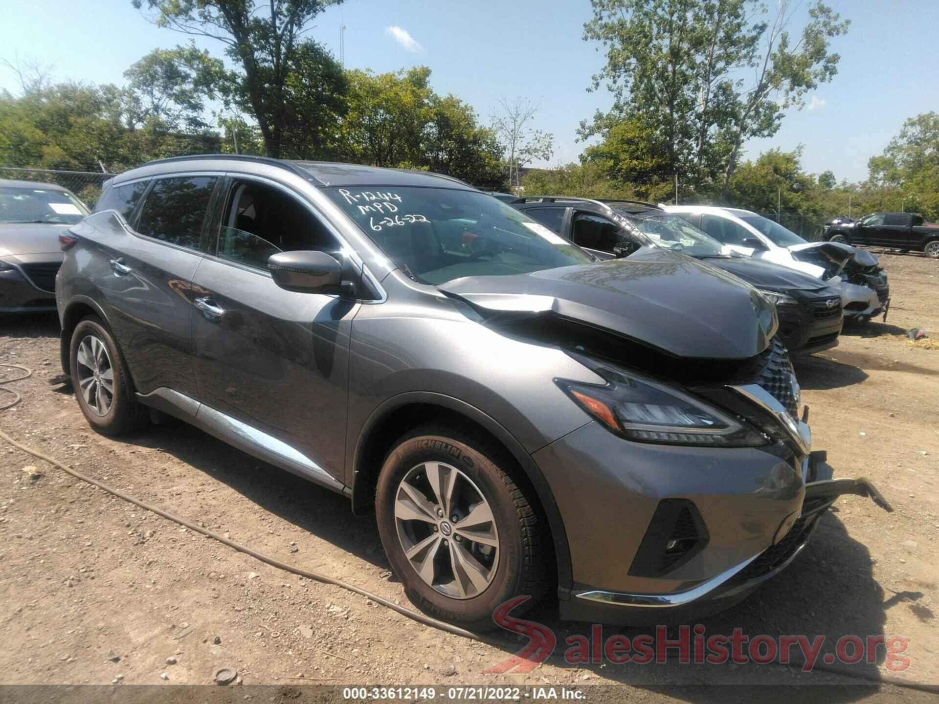 5N1AZ2BS4NC123628 2022 NISSAN MURANO