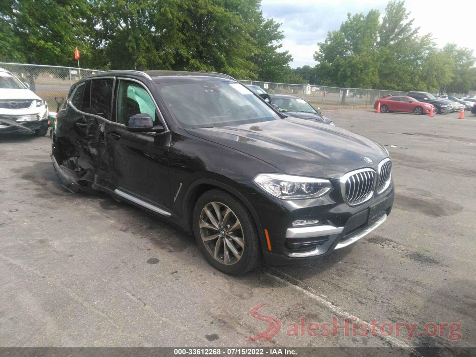 5UXTR9C50KLR07216 2019 BMW X3