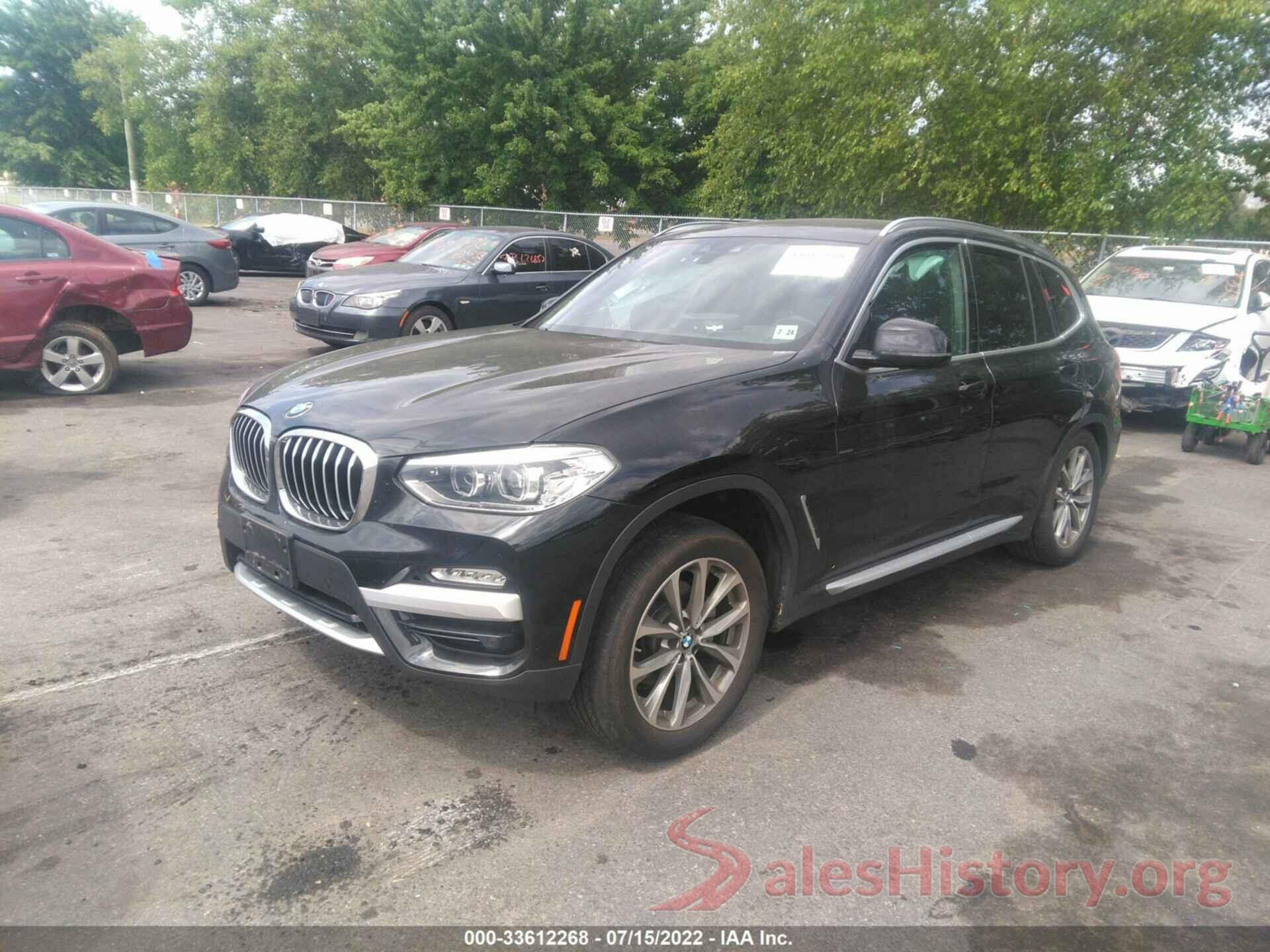 5UXTR9C50KLR07216 2019 BMW X3