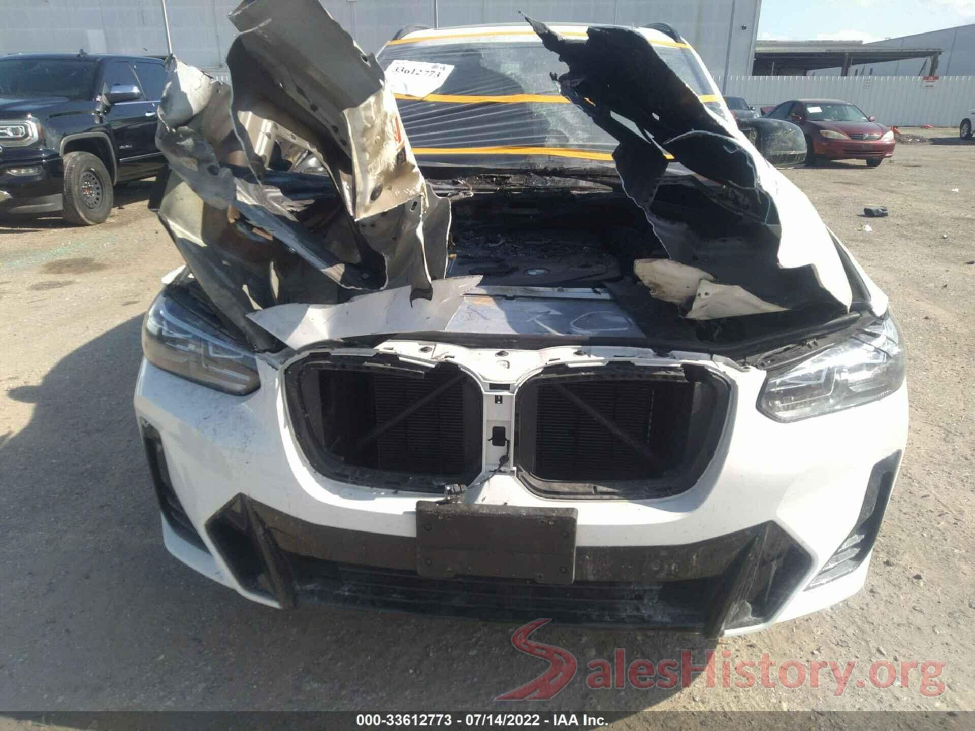 5UX83DP03N9J60236 2022 BMW X3