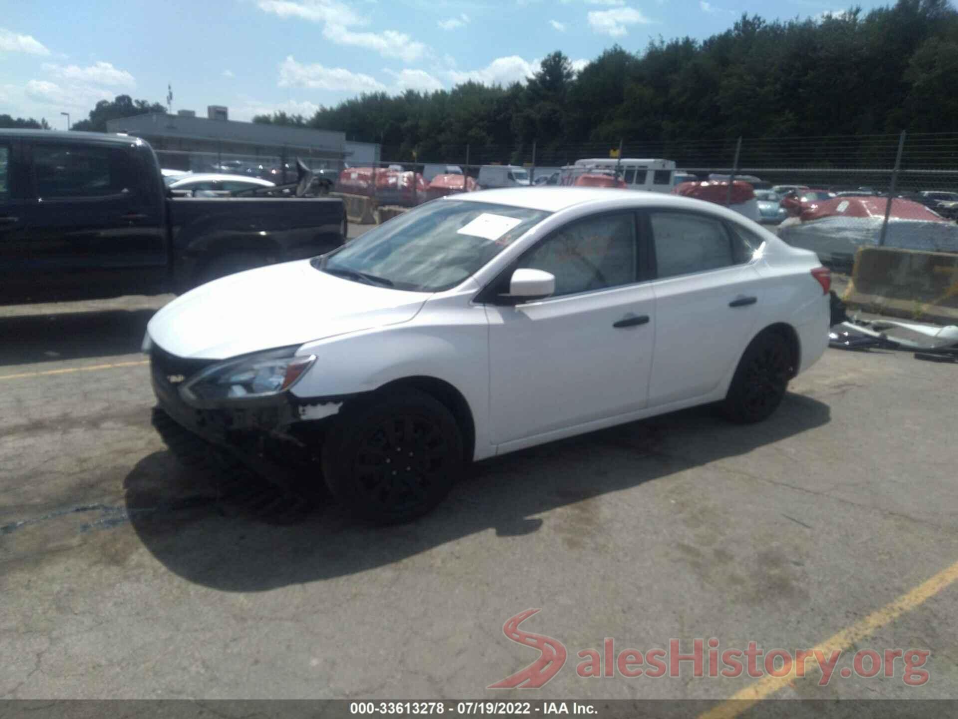 3N1AB7AP1KY264570 2019 NISSAN SENTRA