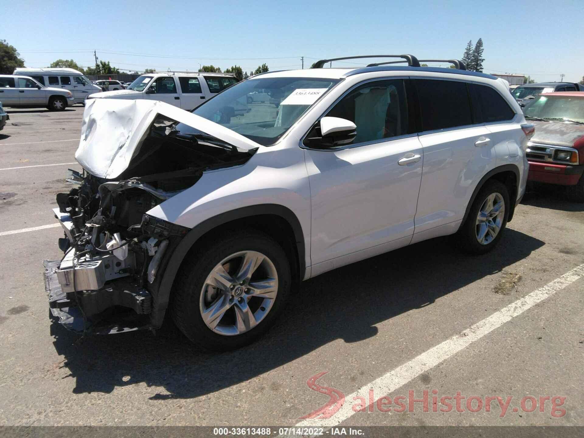 5TDDKRFH0GS287442 2016 TOYOTA HIGHLANDER