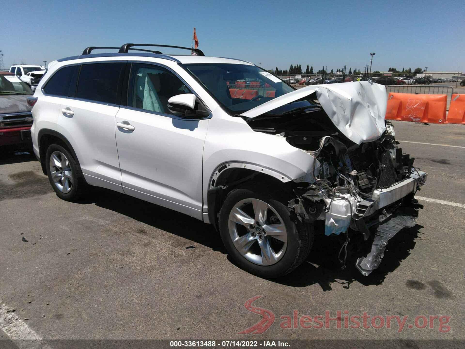 5TDDKRFH0GS287442 2016 TOYOTA HIGHLANDER