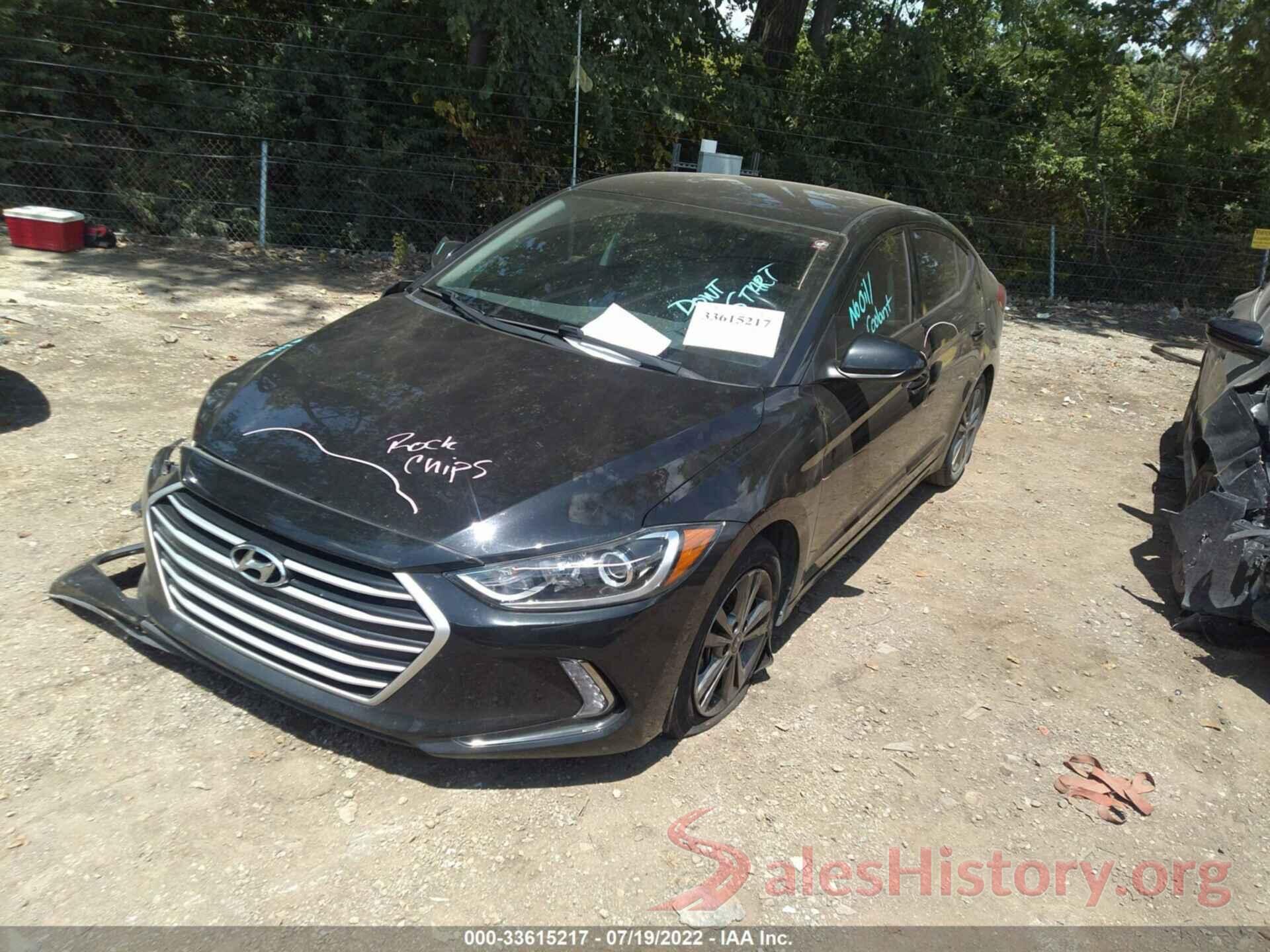 5NPD84LF1HH019494 2017 HYUNDAI ELANTRA