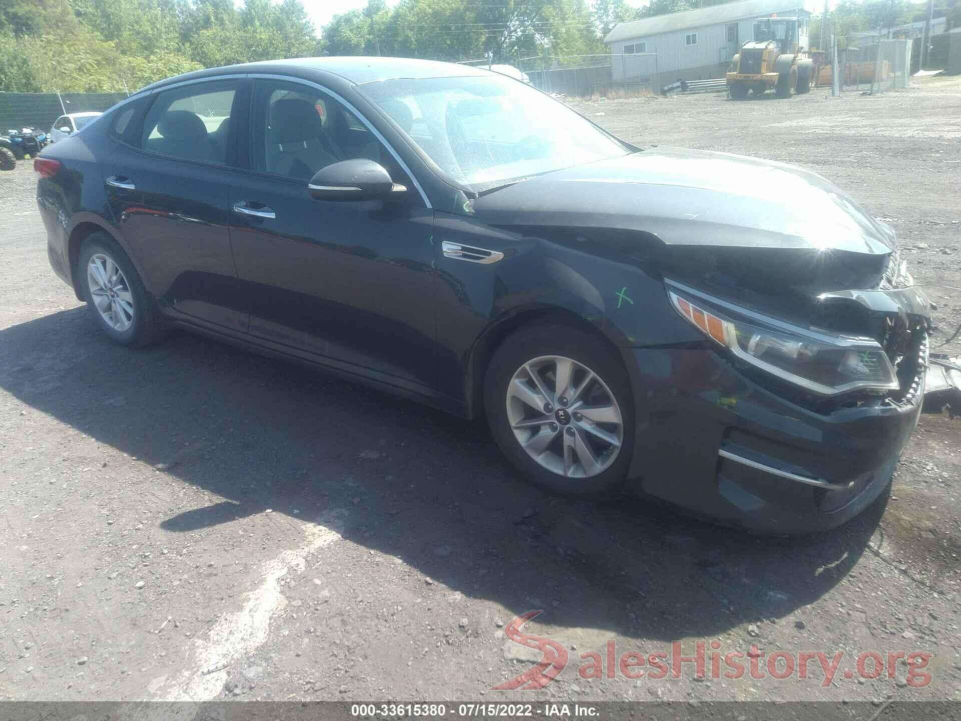 KNAGT4L38G5078538 2016 KIA OPTIMA