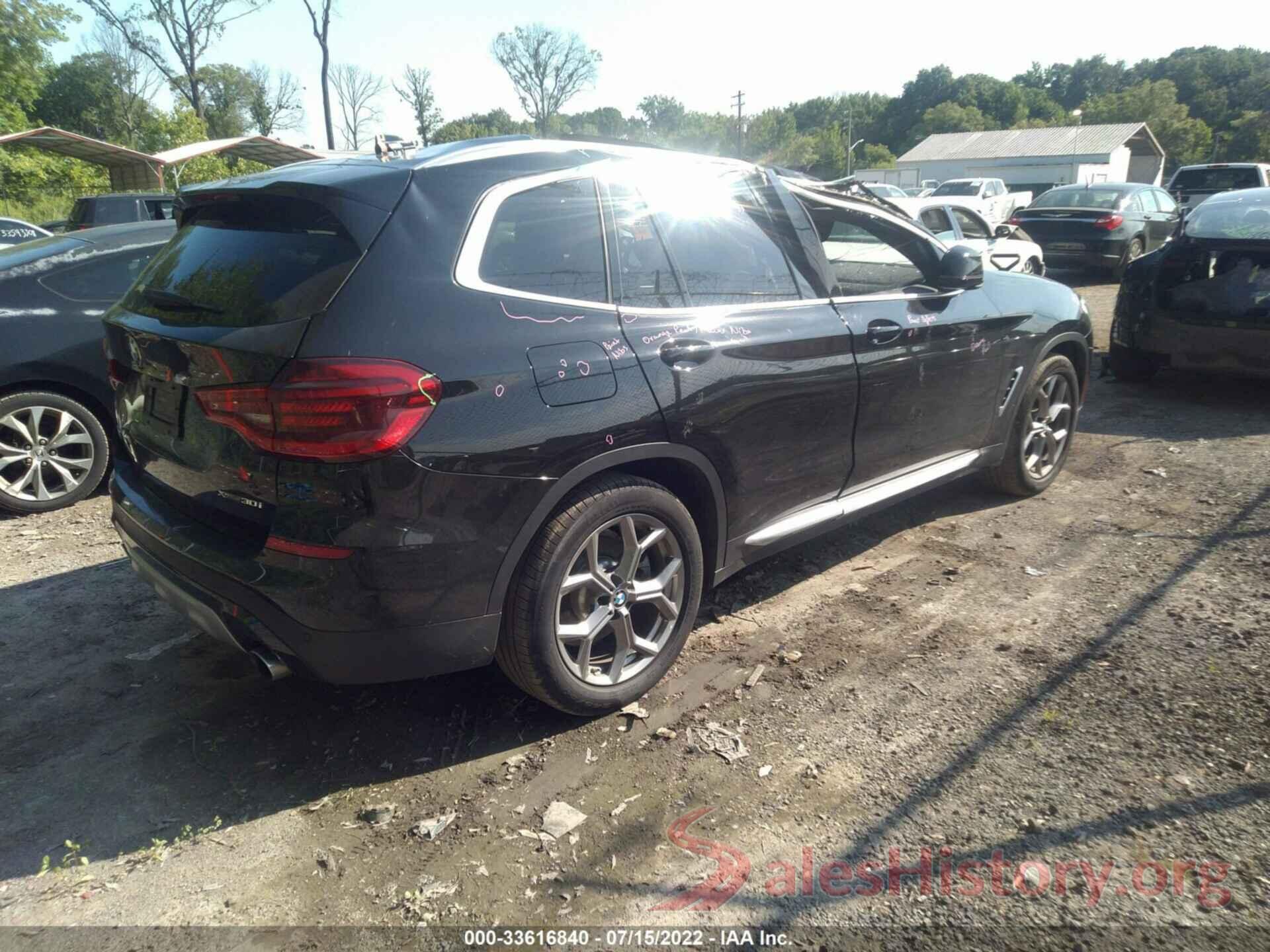 5UXTY5C04LLT37657 2020 BMW X3