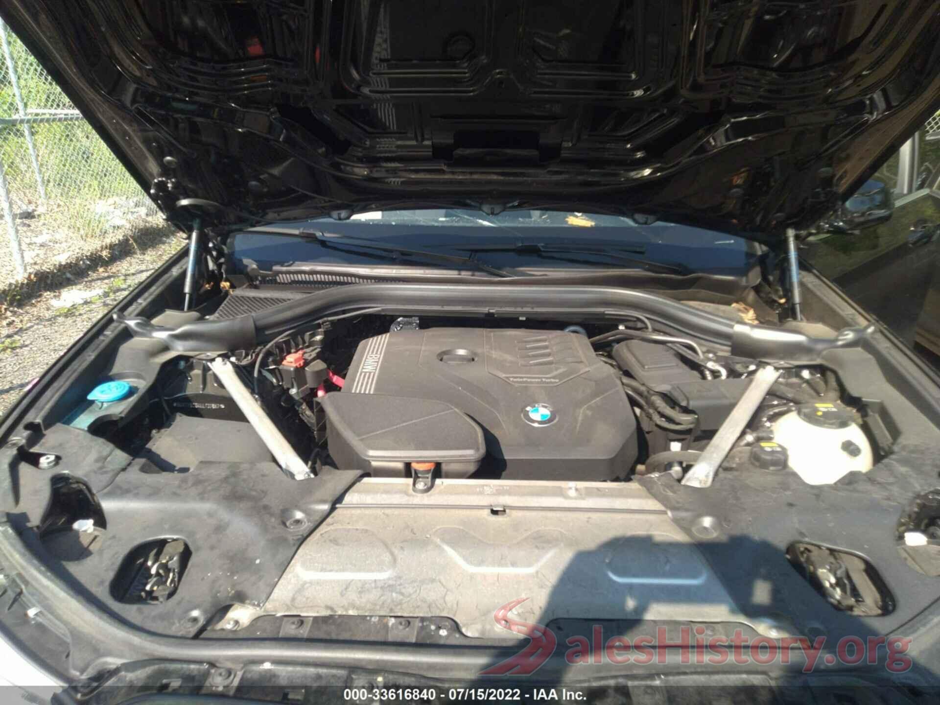 5UXTY5C04LLT37657 2020 BMW X3