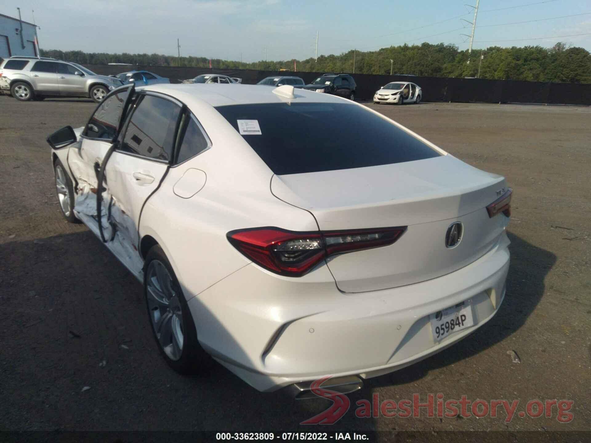 19UUB5F51NA470973 2022 ACURA TLX