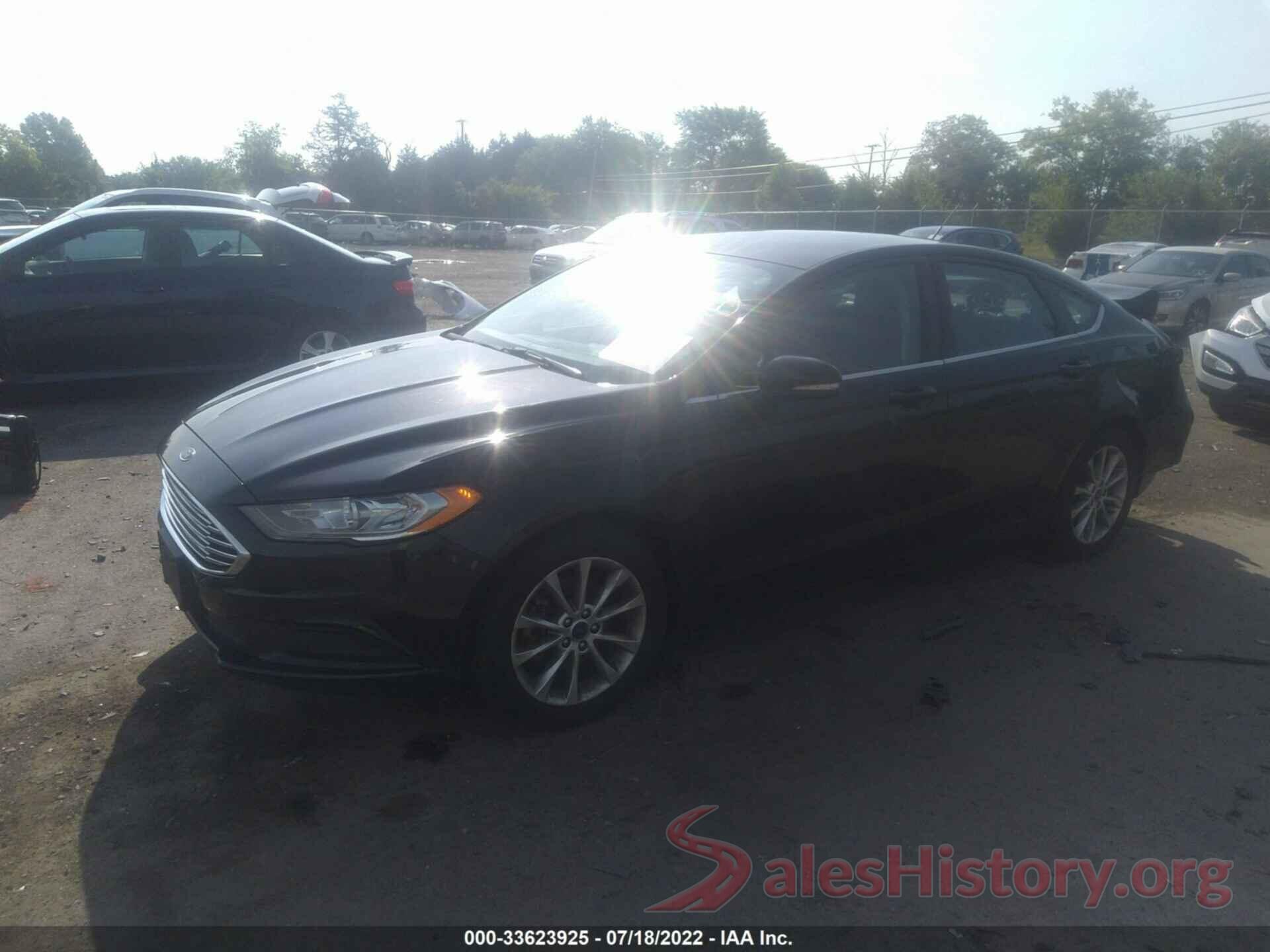 3FA6P0H72HR153827 2017 FORD FUSION