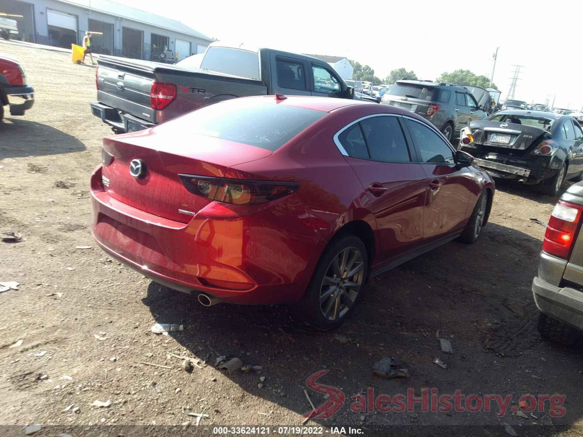 3MZBPADL0KM110042 2019 MAZDA MAZDA3 SEDAN