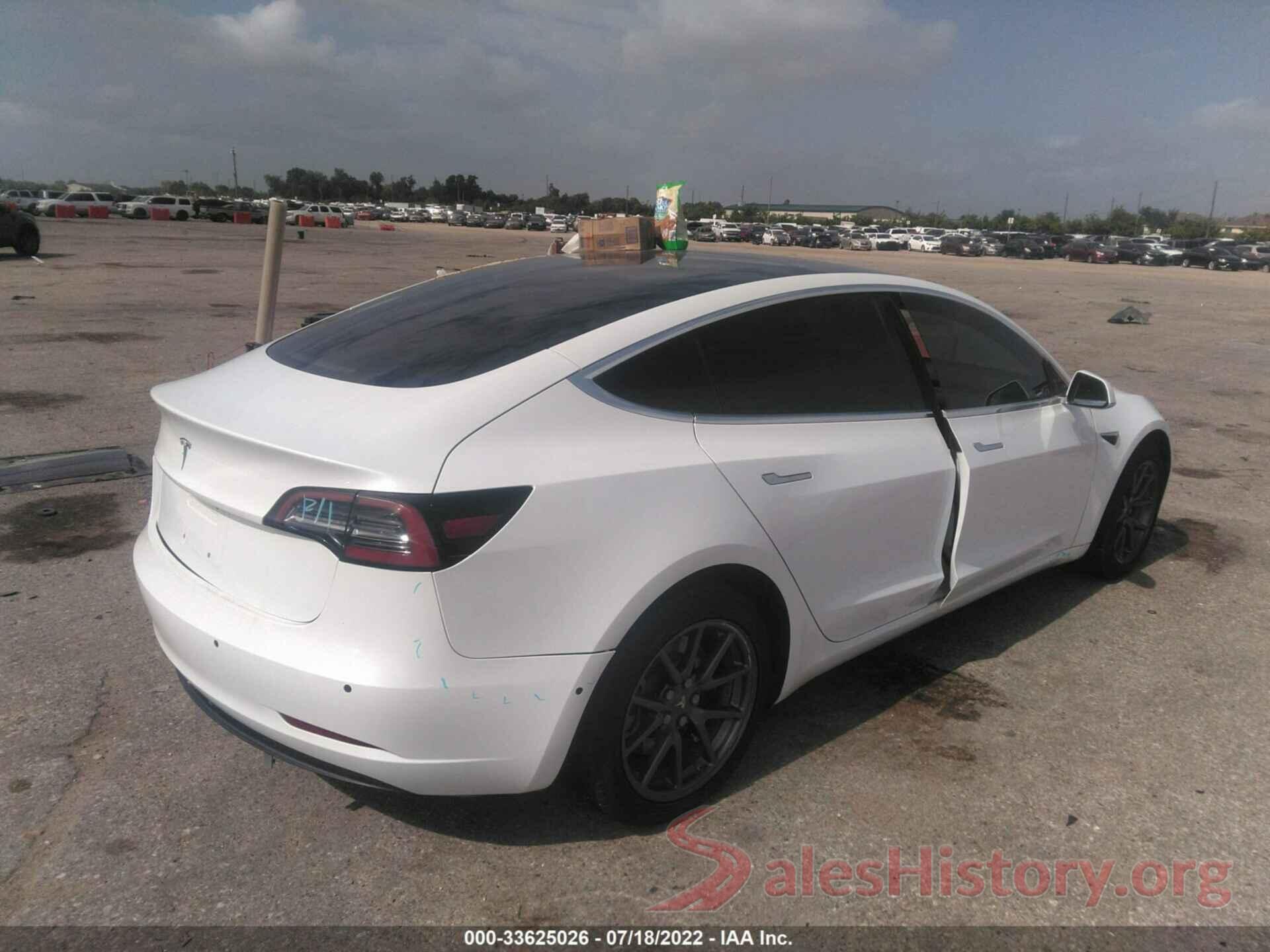 5YJ3E1EB9JF108442 2018 TESLA MODEL 3