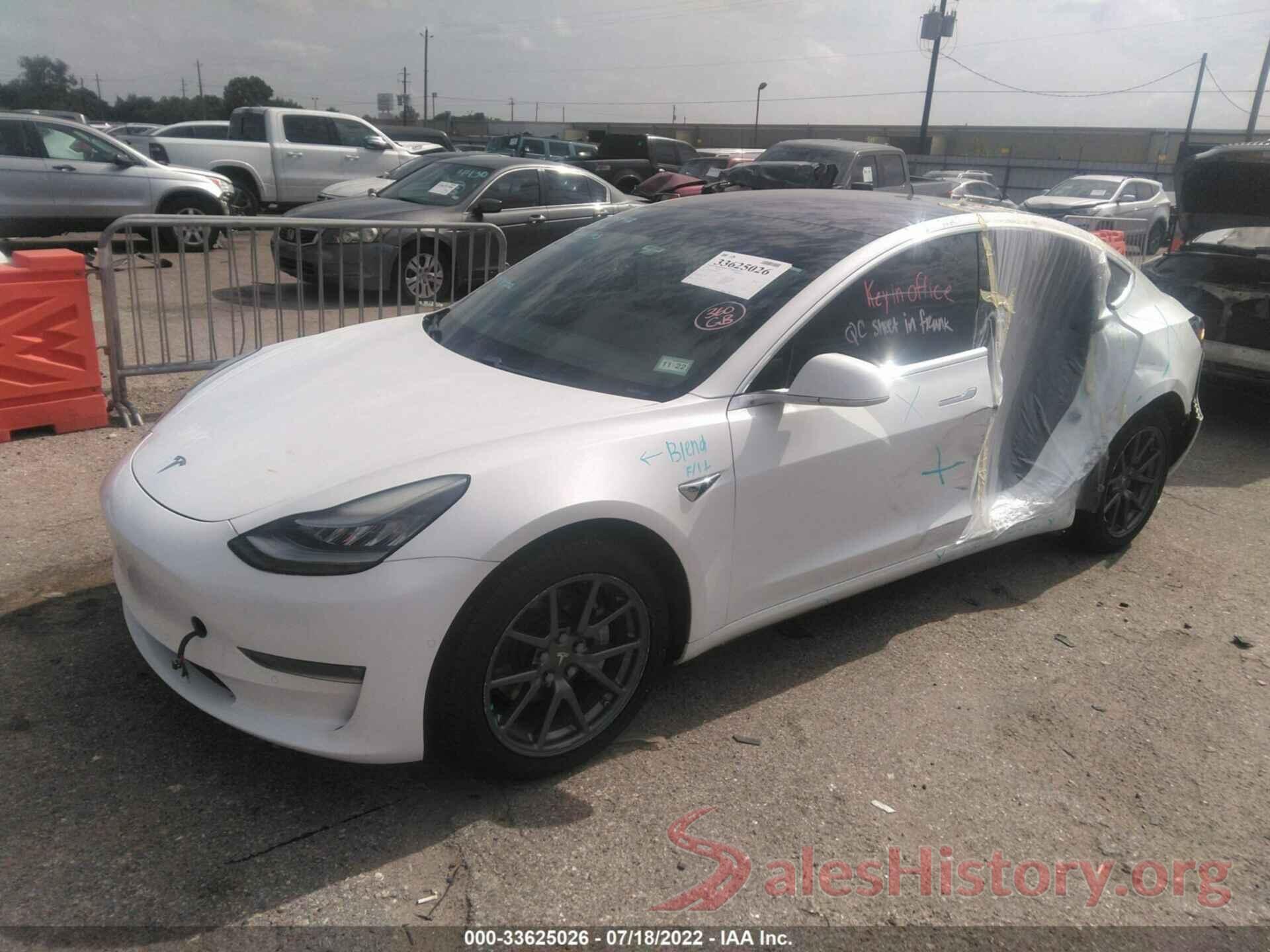 5YJ3E1EB9JF108442 2018 TESLA MODEL 3