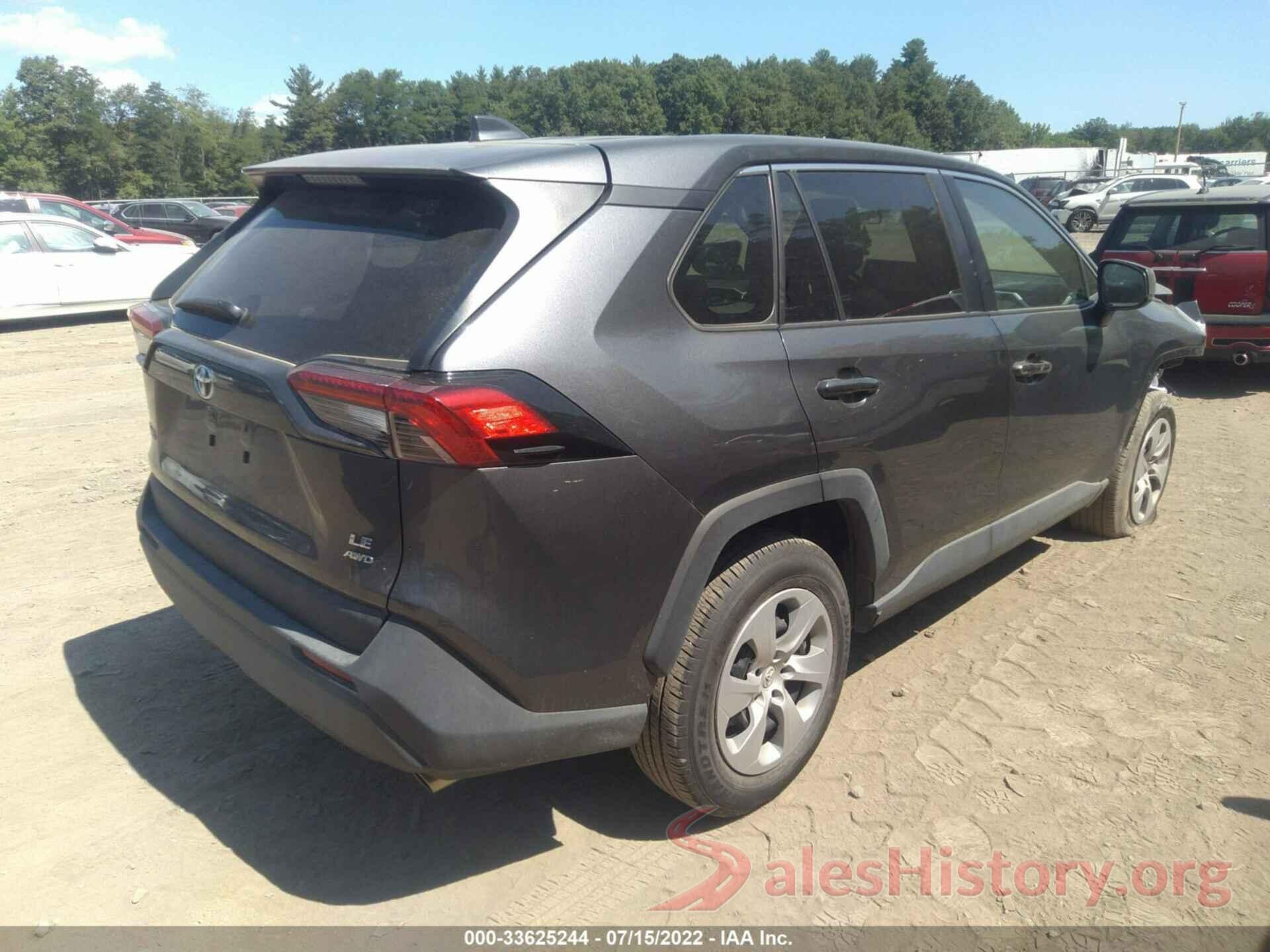 2T3F1RFV3NC267300 2022 TOYOTA RAV4