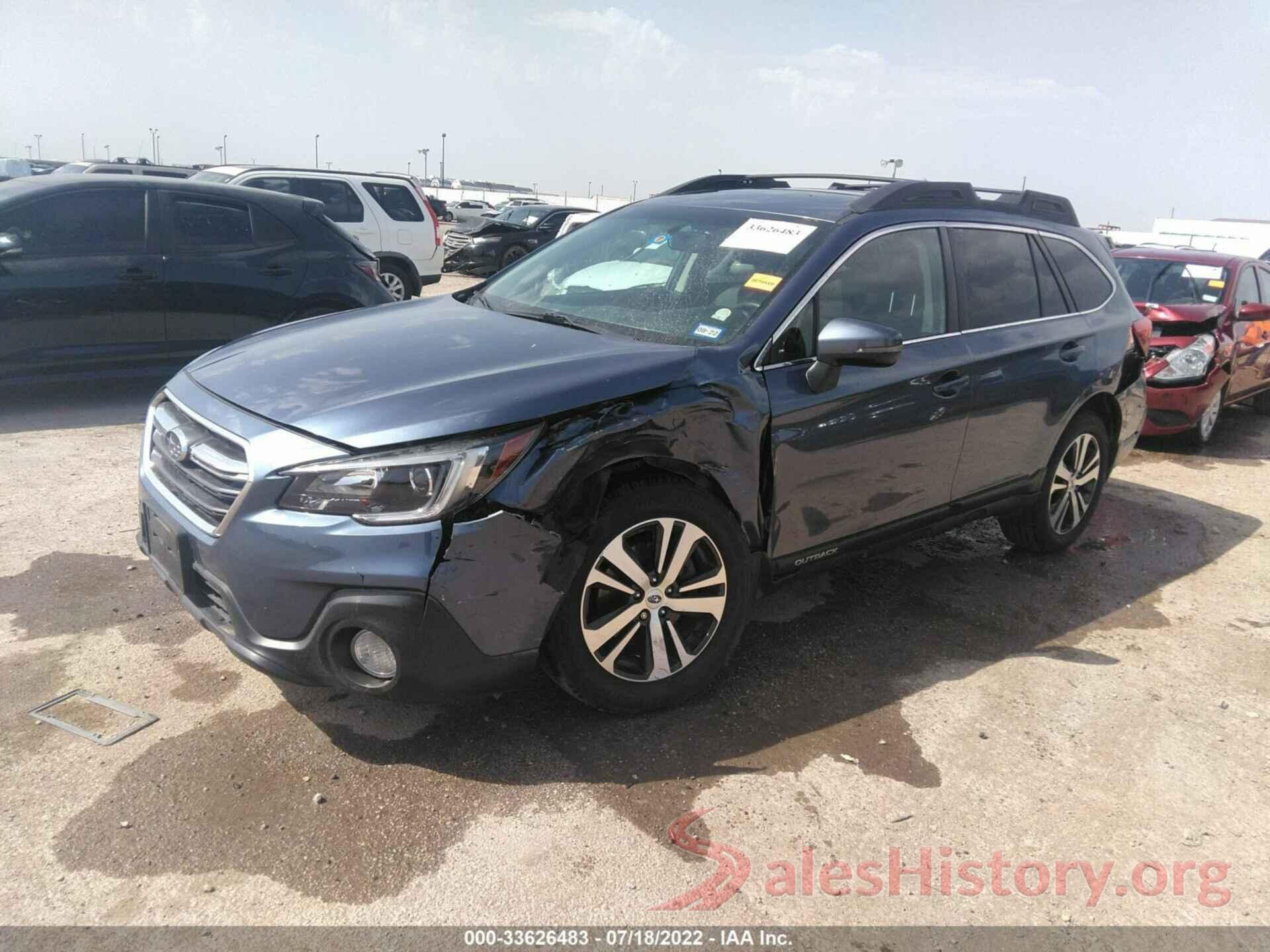 4S4BSAKC6J3395507 2018 SUBARU OUTBACK