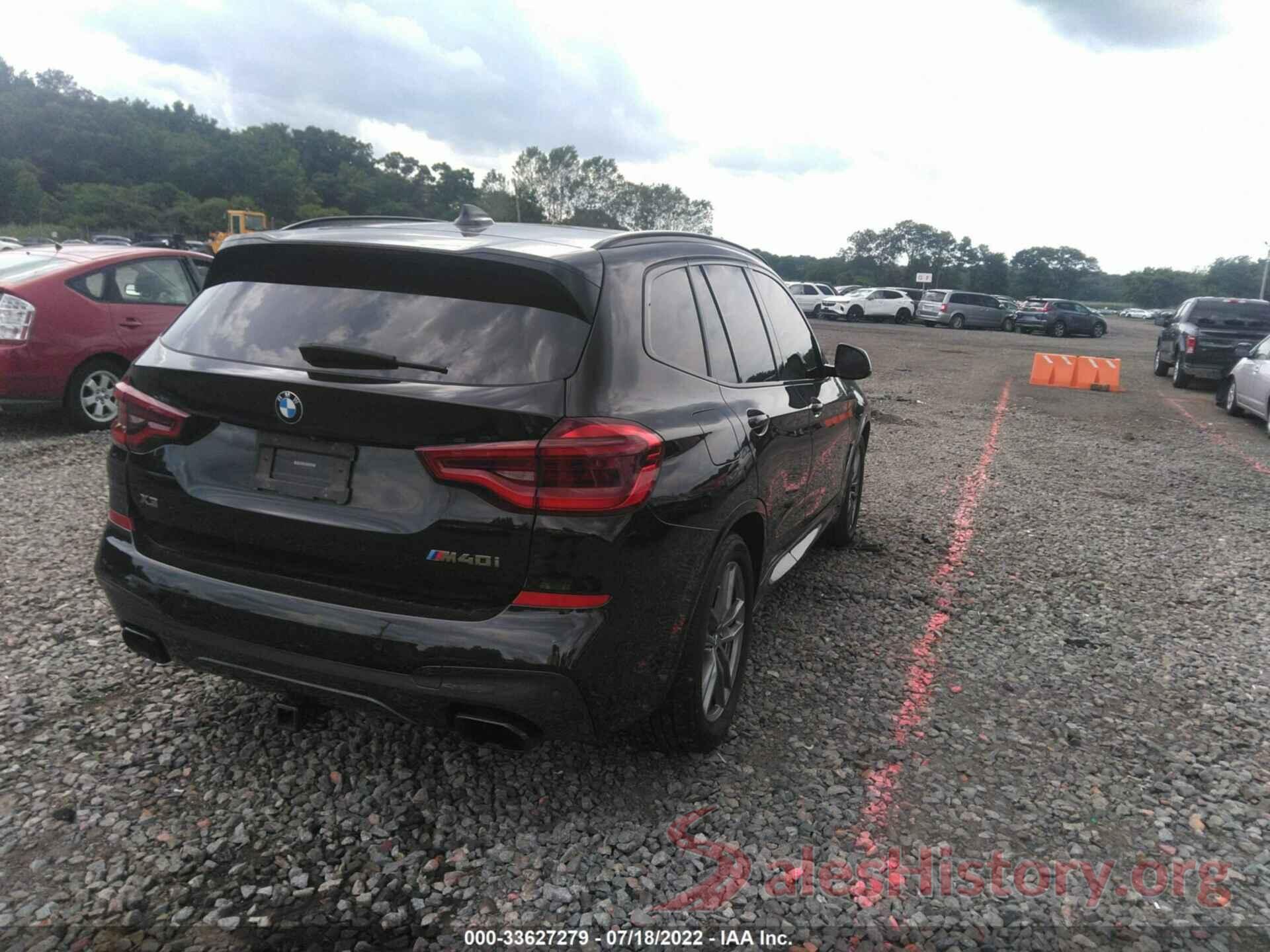 5UXTS3C59K0Z09680 2019 BMW X3