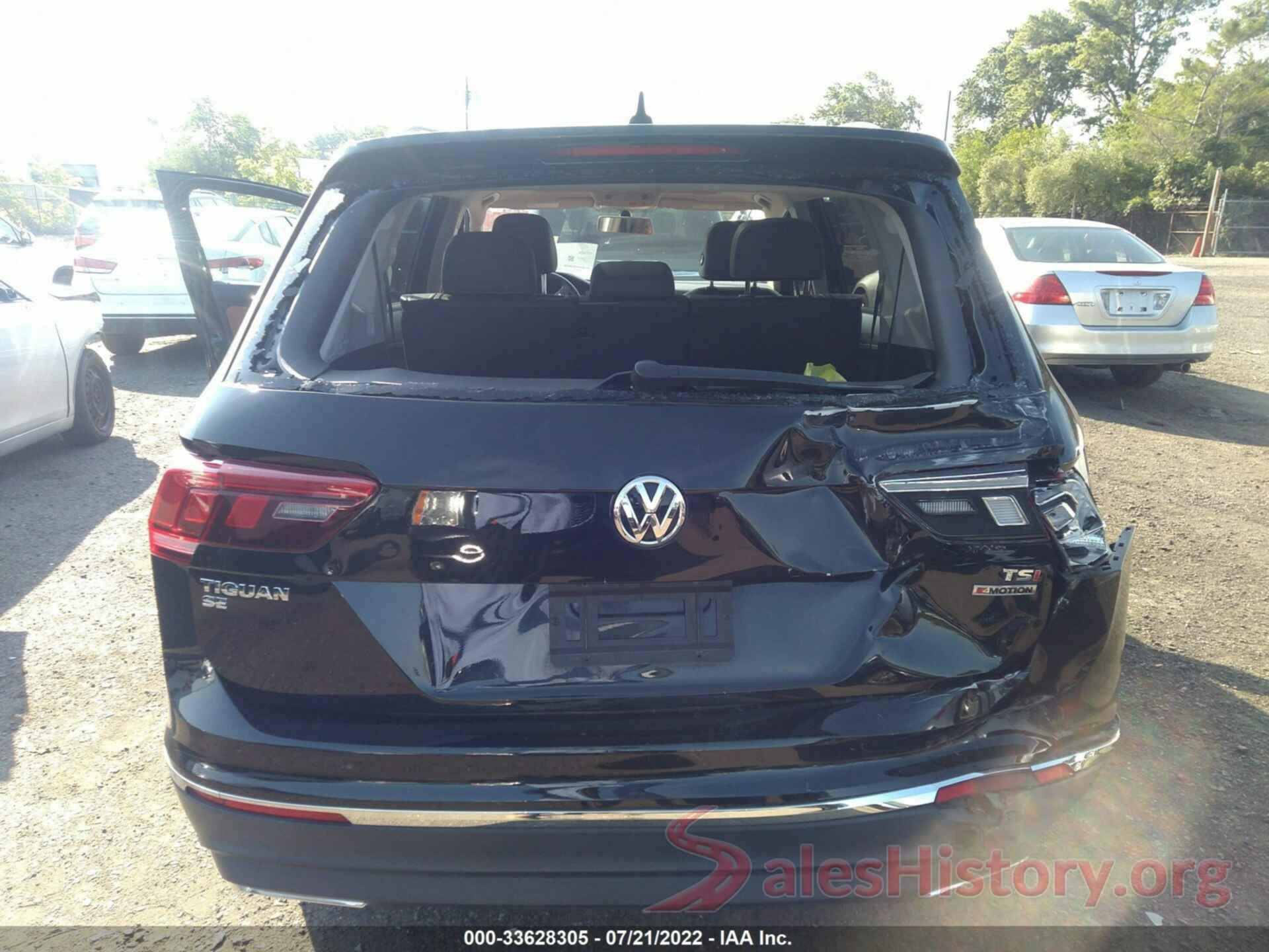 3VV2B7AX1JM222716 2018 VOLKSWAGEN TIGUAN