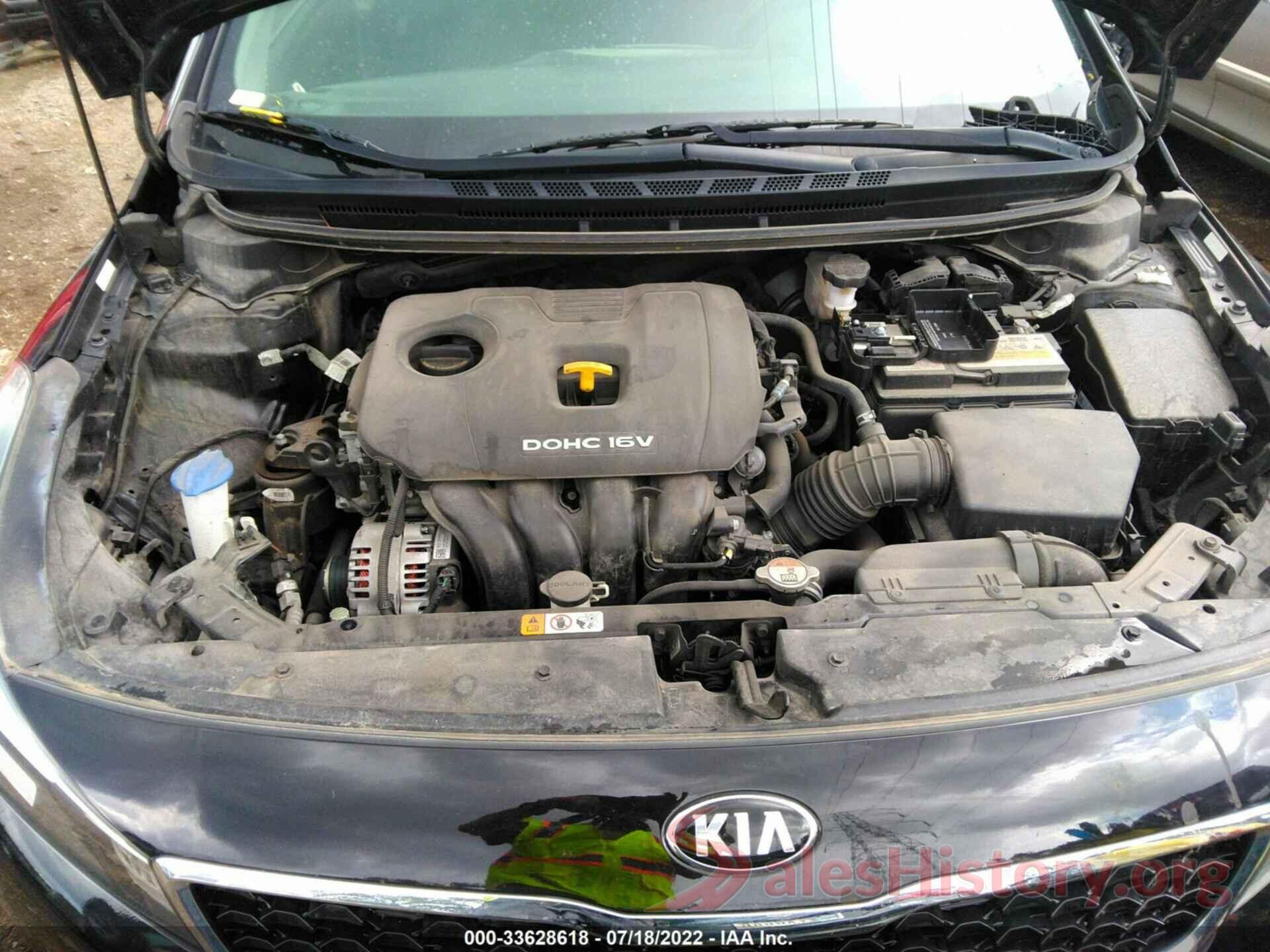 3KPFK4A75JE273726 2018 KIA FORTE