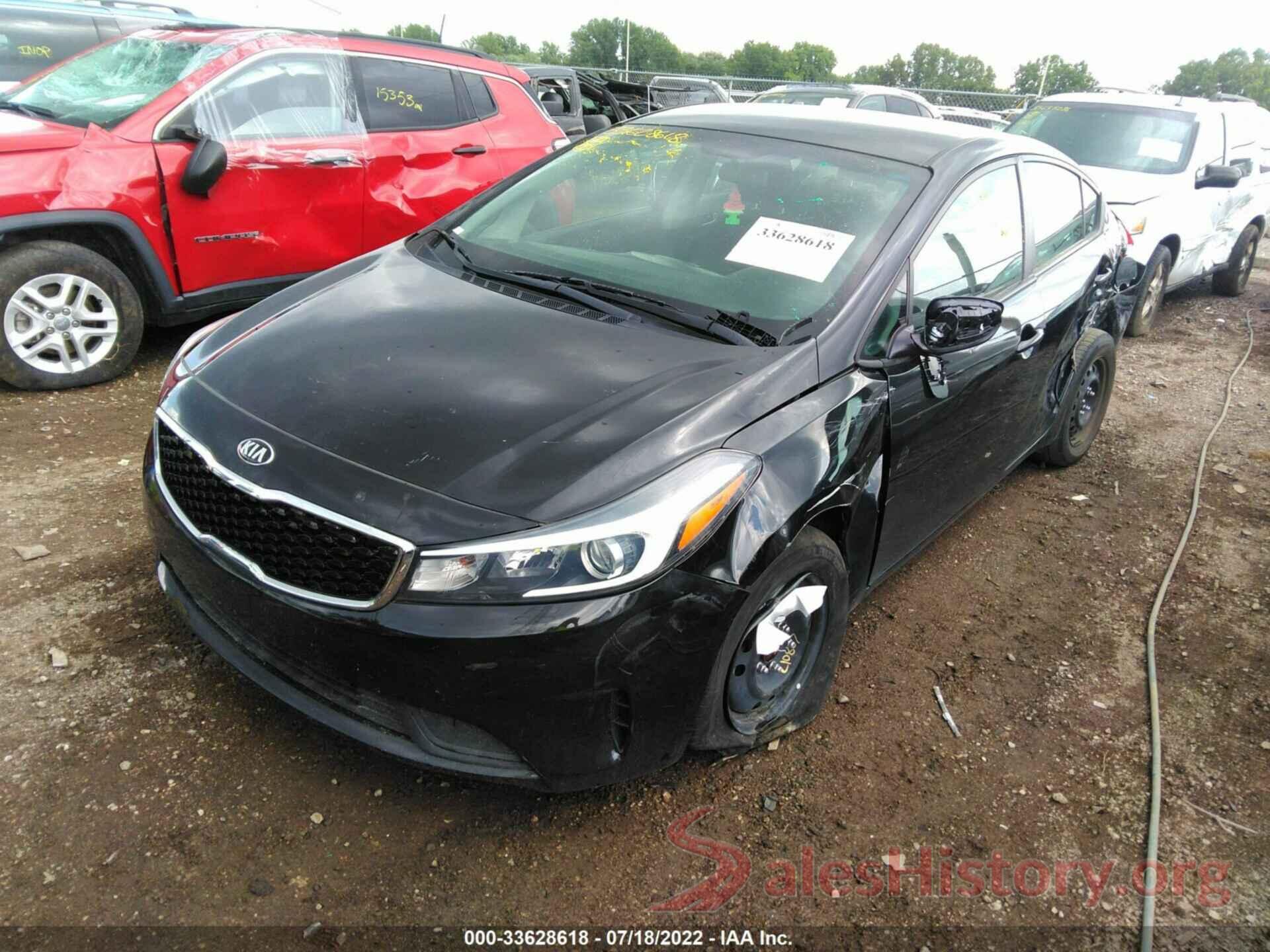 3KPFK4A75JE273726 2018 KIA FORTE