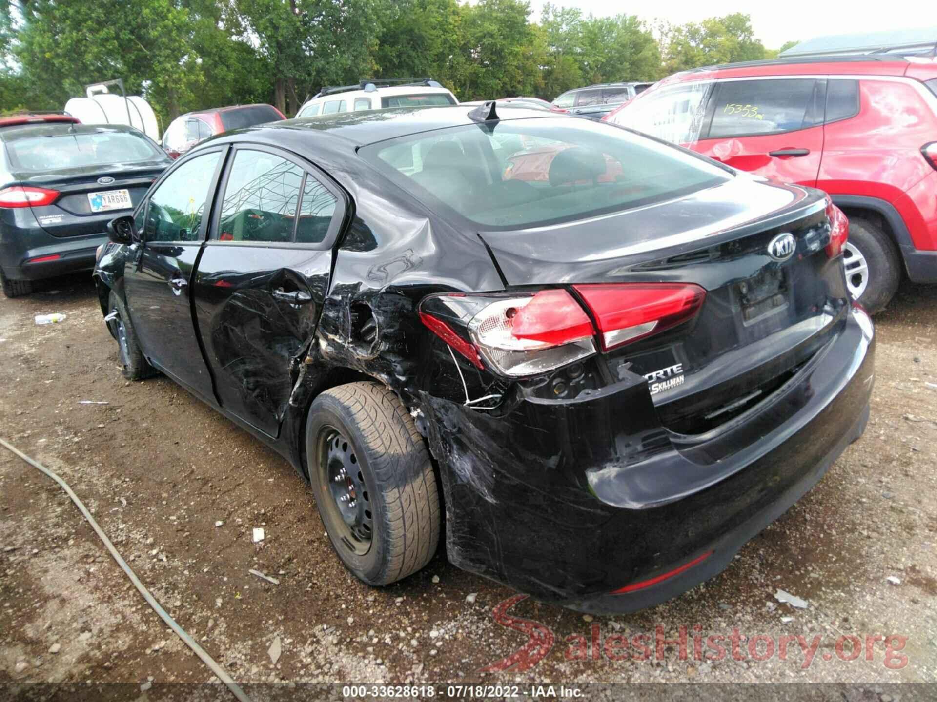 3KPFK4A75JE273726 2018 KIA FORTE