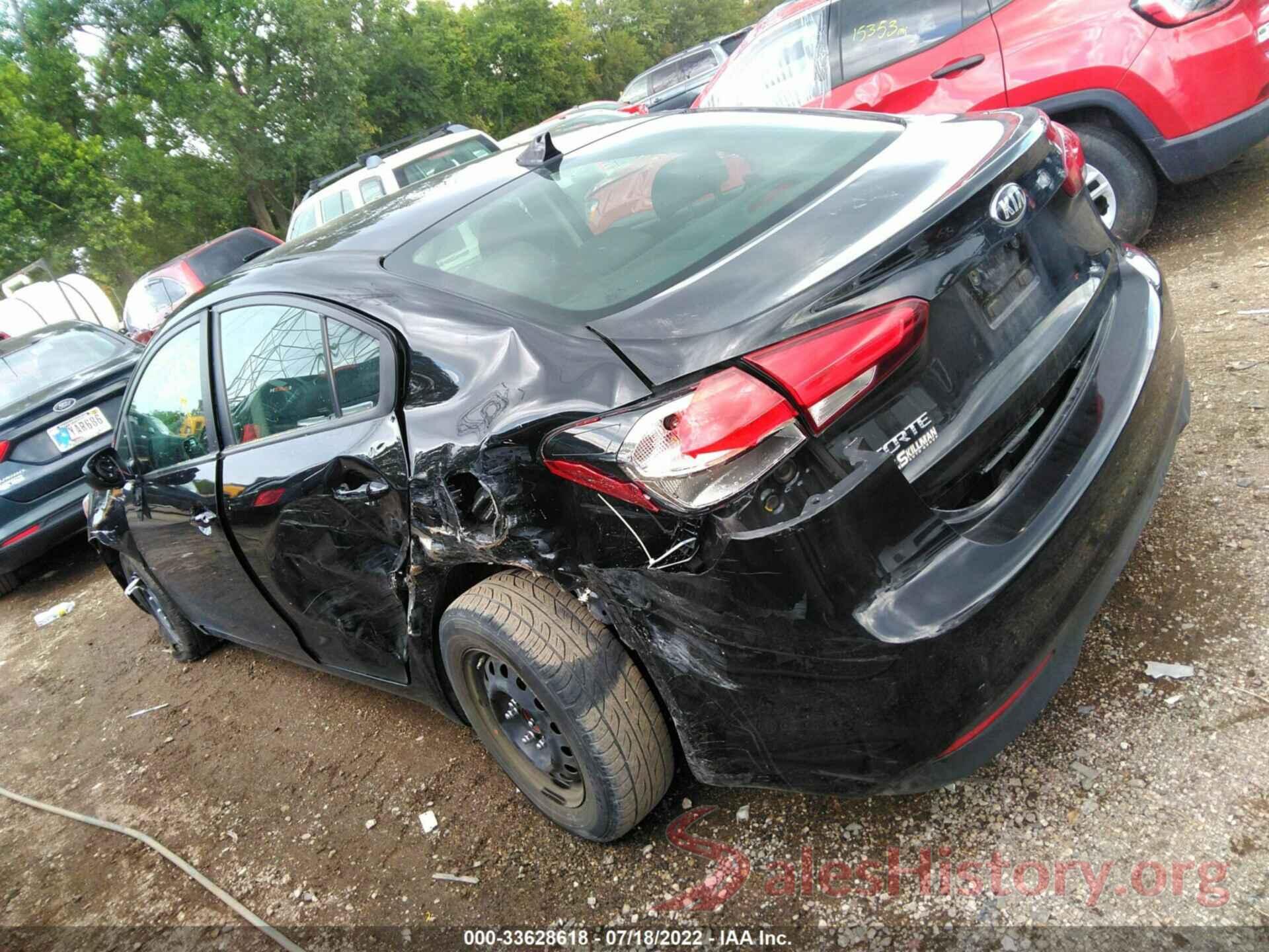 3KPFK4A75JE273726 2018 KIA FORTE