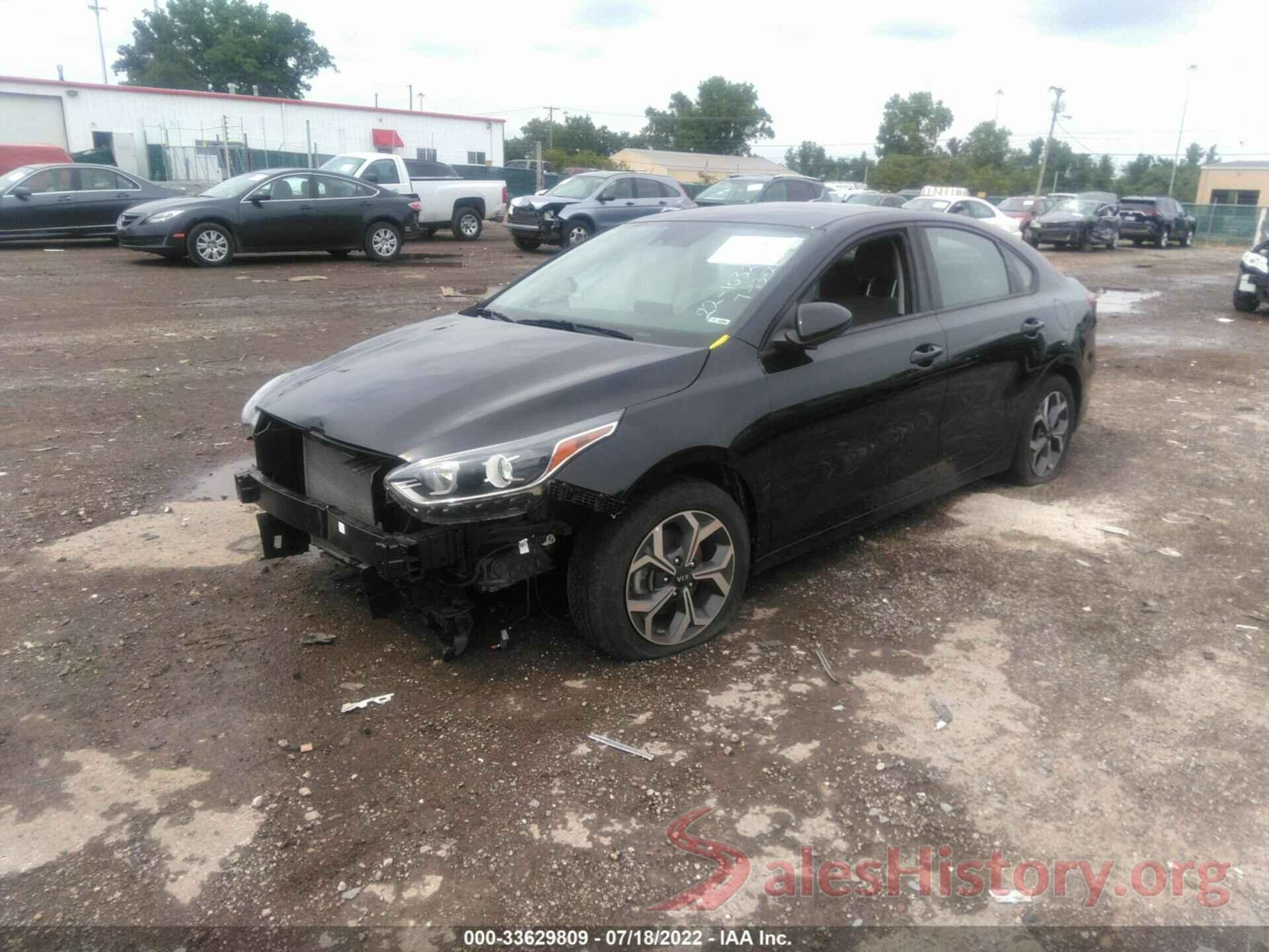 3KPF24AD3KE132354 2019 KIA FORTE