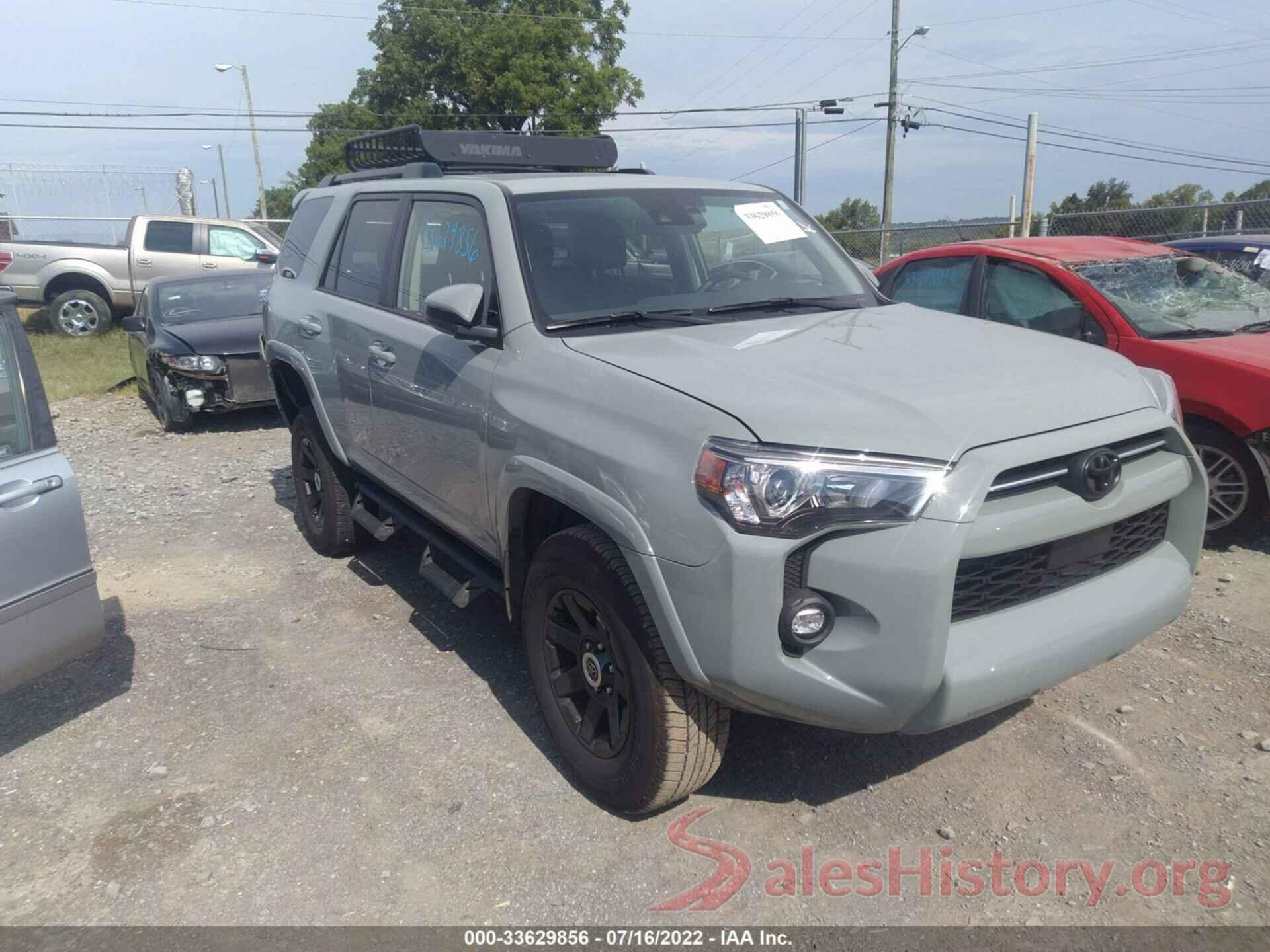 JTETU5JR8N5984984 2022 TOYOTA 4RUNNER