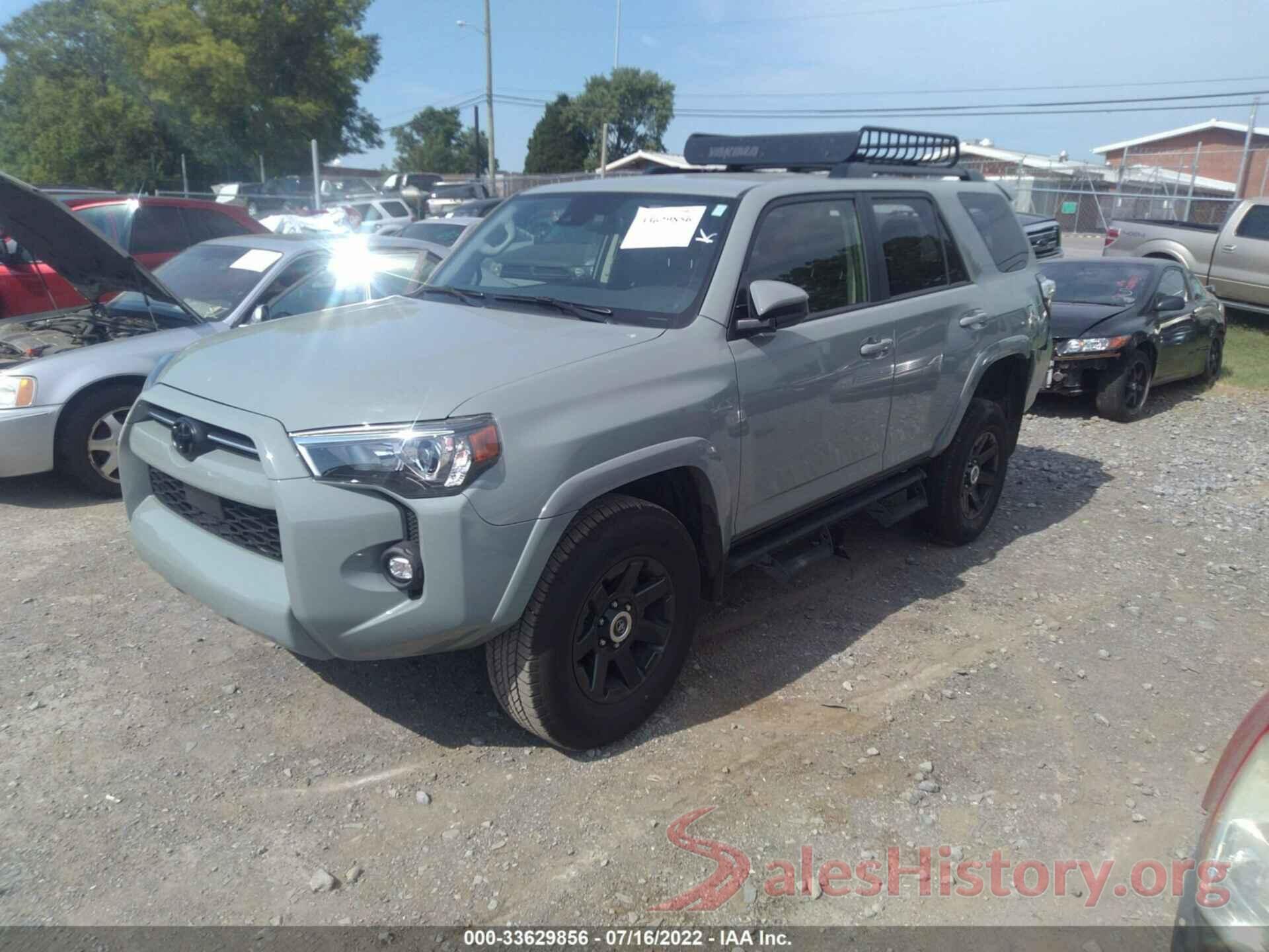 JTETU5JR8N5984984 2022 TOYOTA 4RUNNER