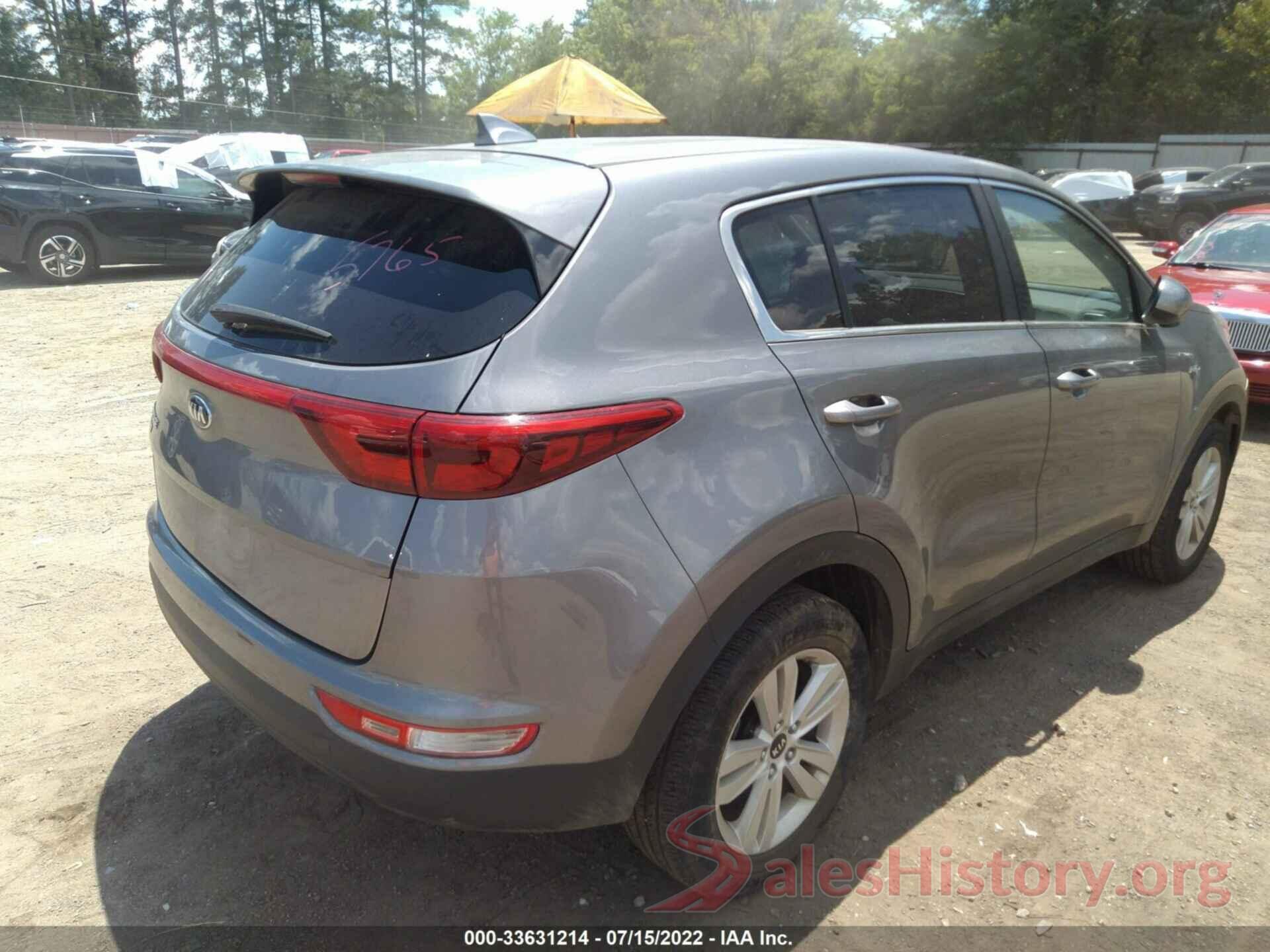 KNDPMCACXJ7430866 2018 KIA SPORTAGE