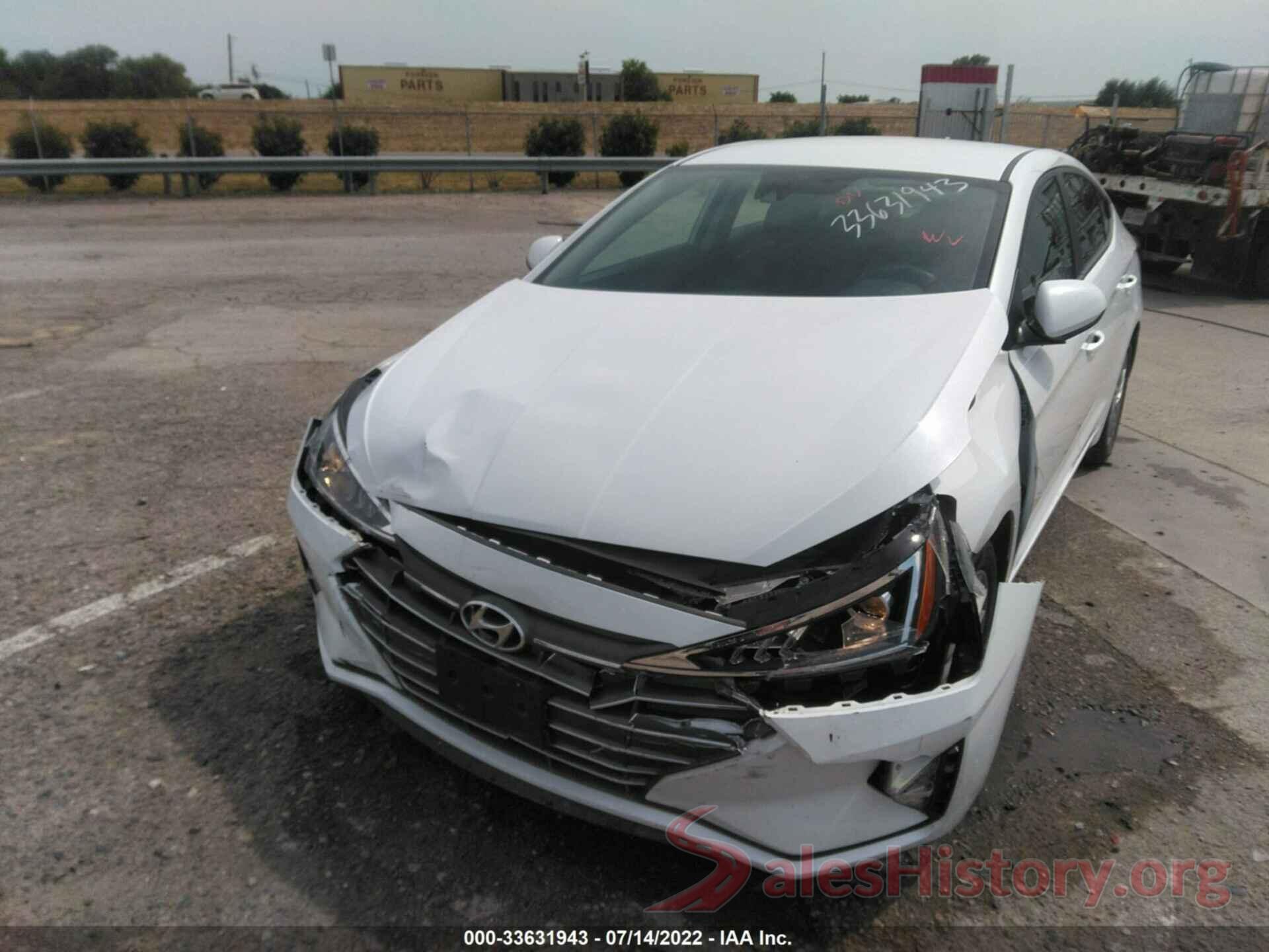 5NPD84LF6LH619209 2020 HYUNDAI ELANTRA