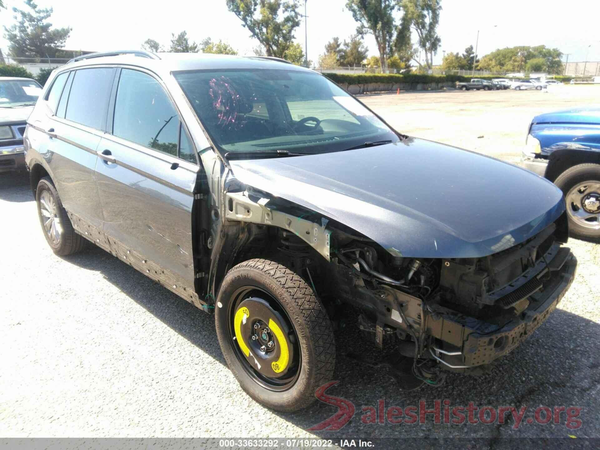 3VV1B7AX1KM017717 2019 VOLKSWAGEN TIGUAN