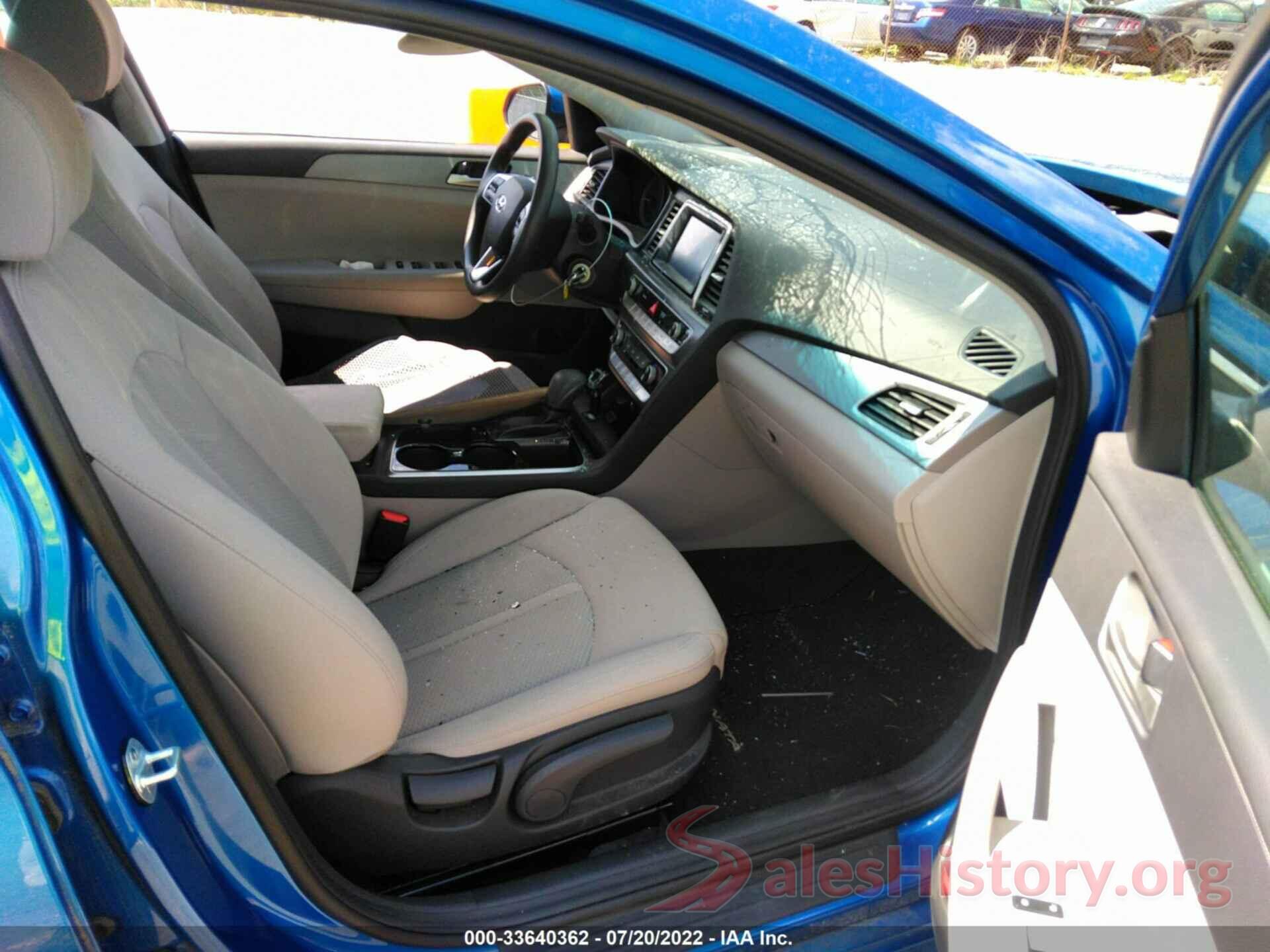 5NPE24AF5KH736920 2019 HYUNDAI SONATA