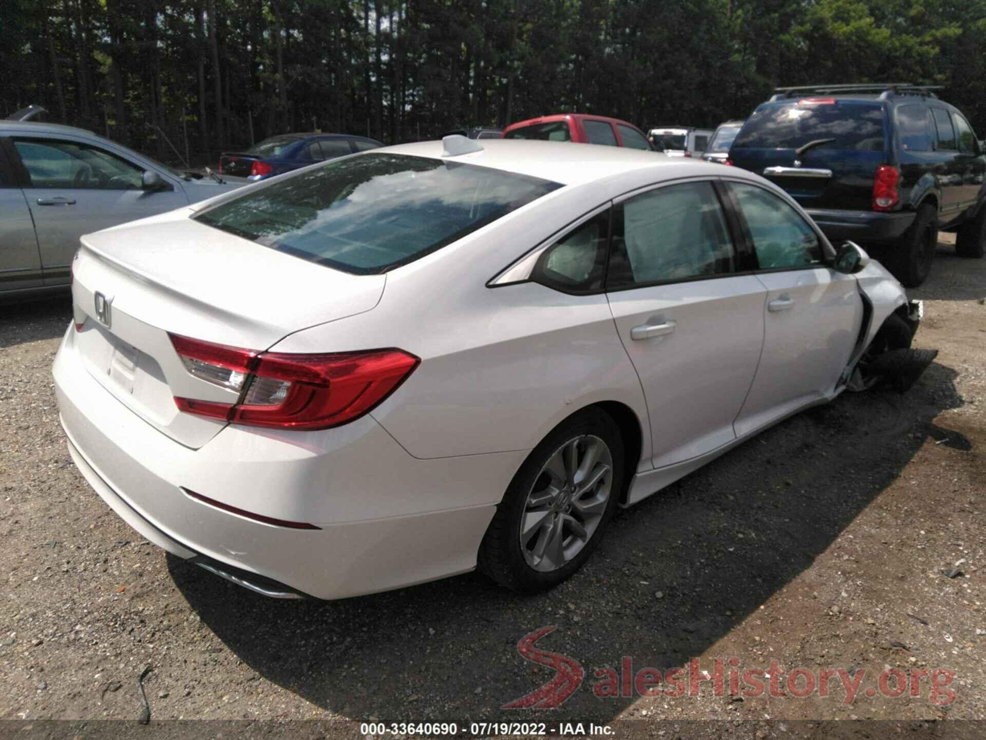 1HGCV1F10KA071850 2019 HONDA ACCORD SEDAN