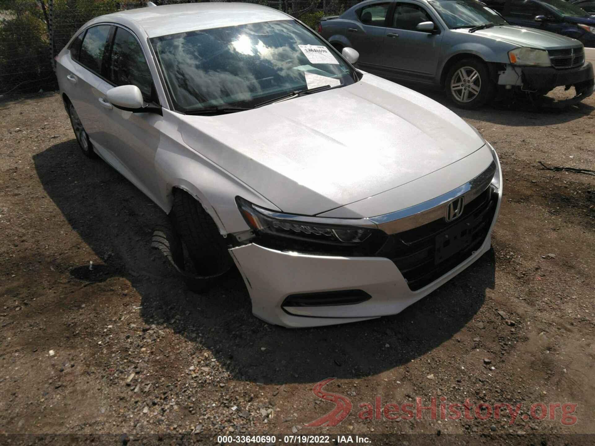 1HGCV1F10KA071850 2019 HONDA ACCORD SEDAN