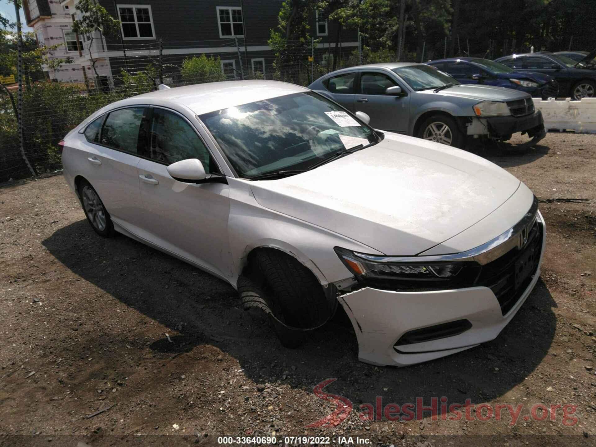 1HGCV1F10KA071850 2019 HONDA ACCORD SEDAN