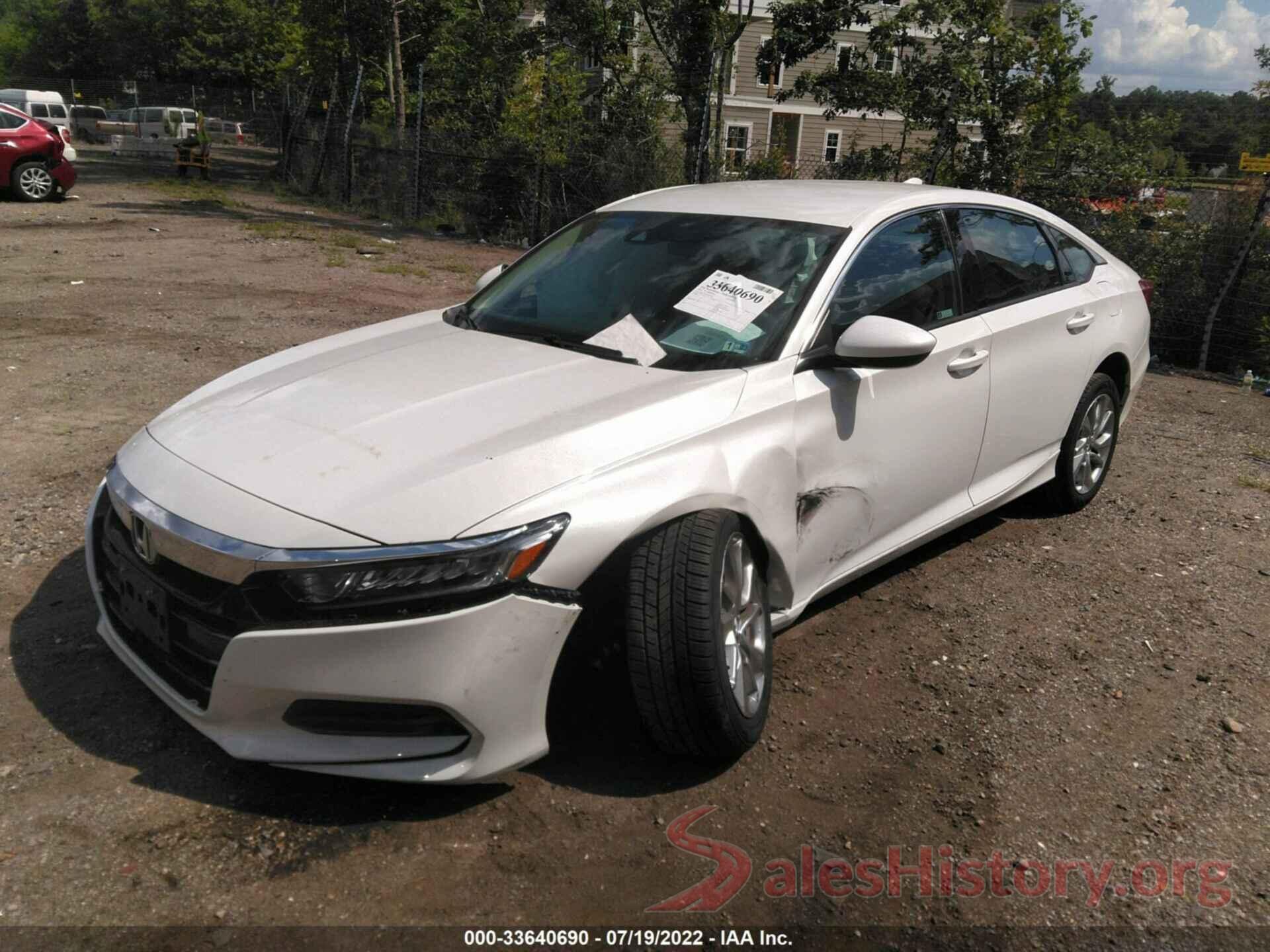 1HGCV1F10KA071850 2019 HONDA ACCORD SEDAN