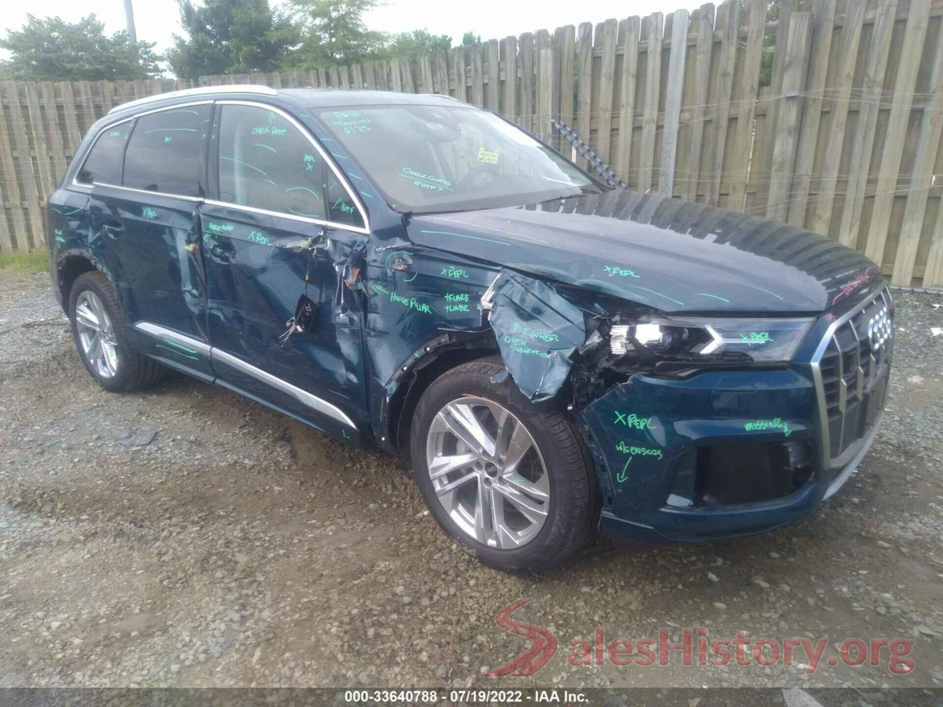 WA1LXBF76MD040682 2021 AUDI Q7