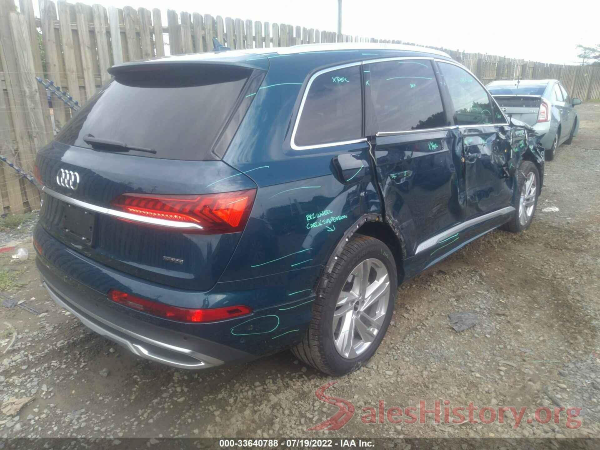 WA1LXBF76MD040682 2021 AUDI Q7