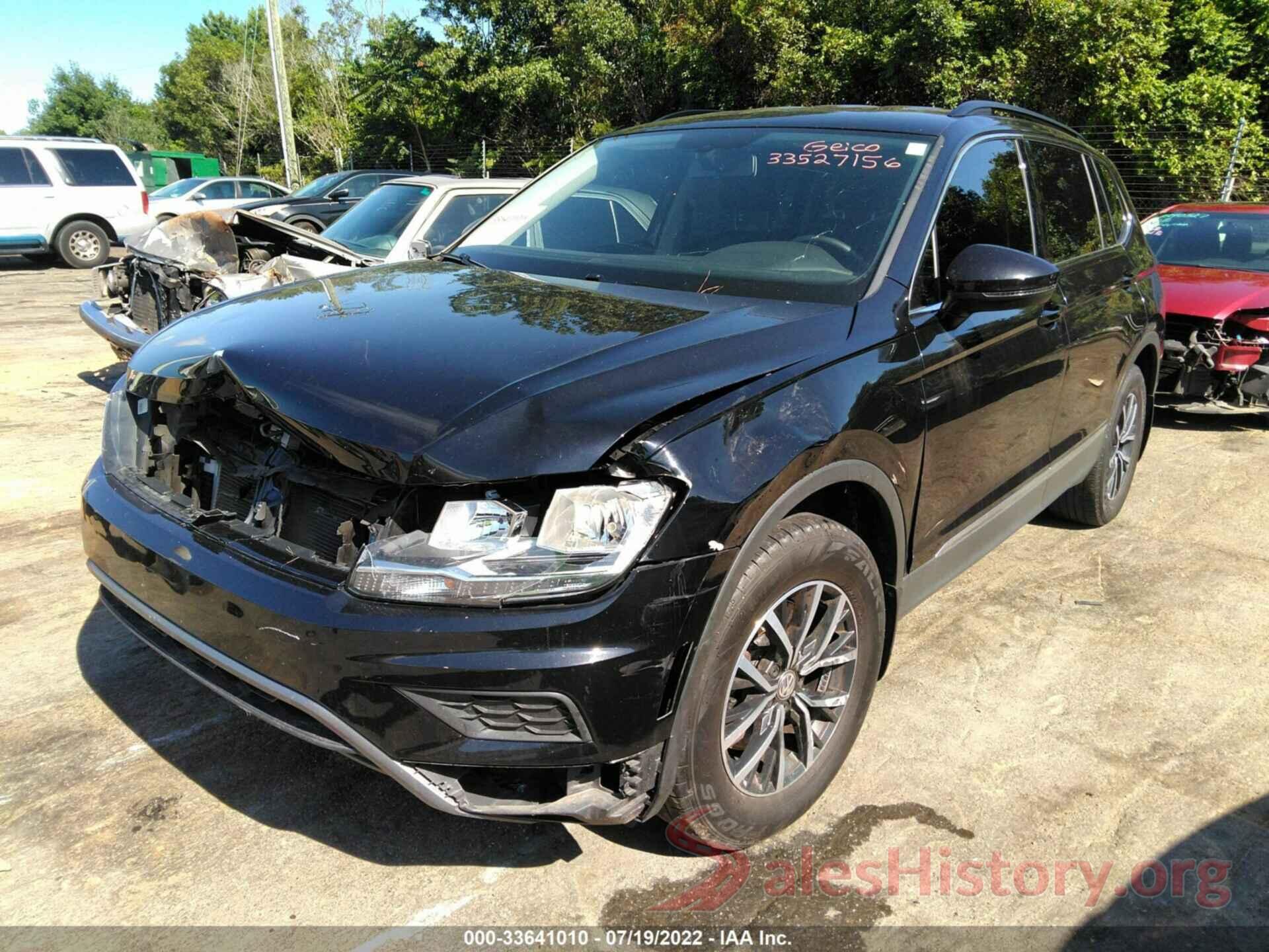 3VV3B7AX2LM035539 2020 VOLKSWAGEN TIGUAN