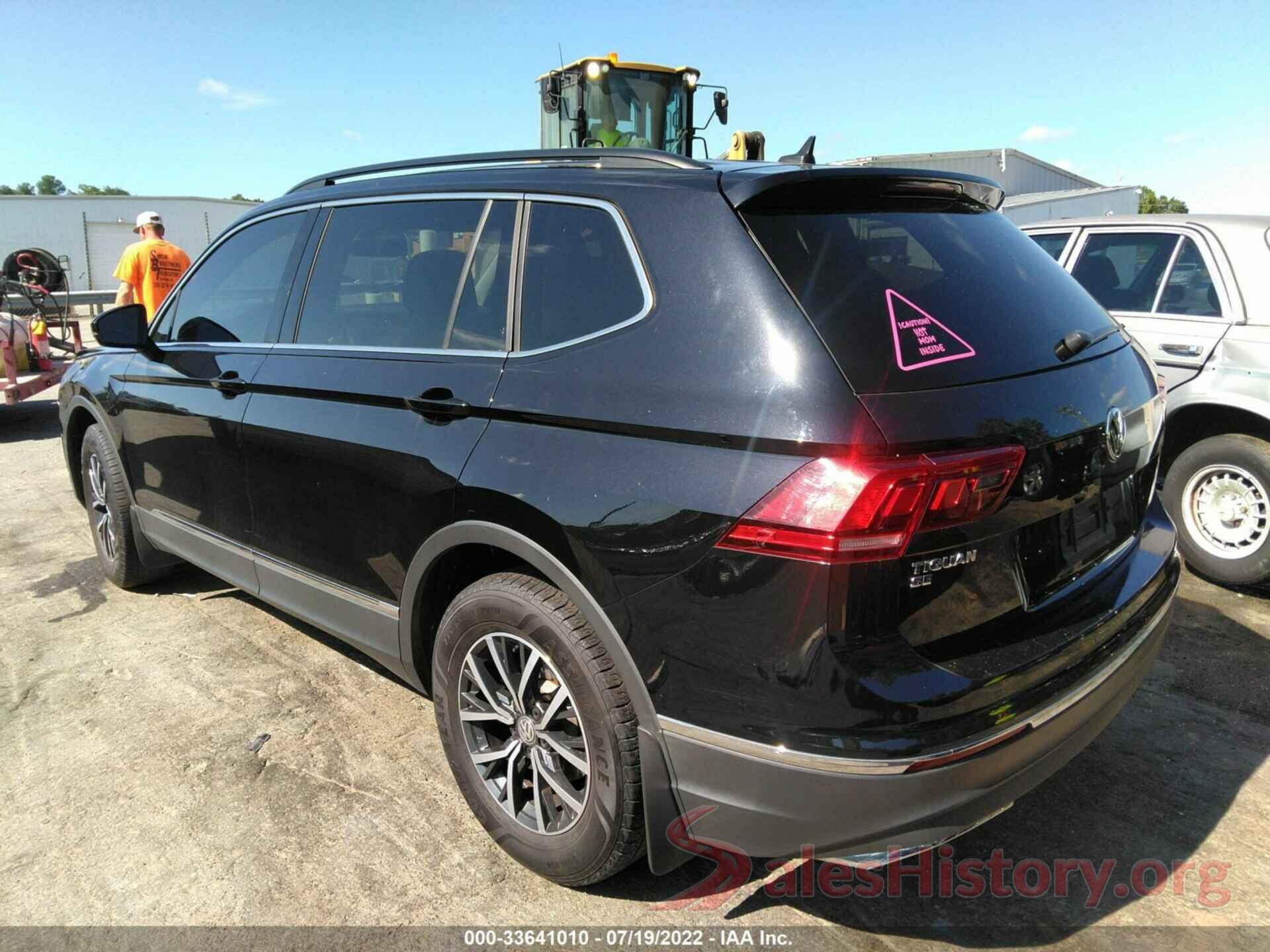 3VV3B7AX2LM035539 2020 VOLKSWAGEN TIGUAN